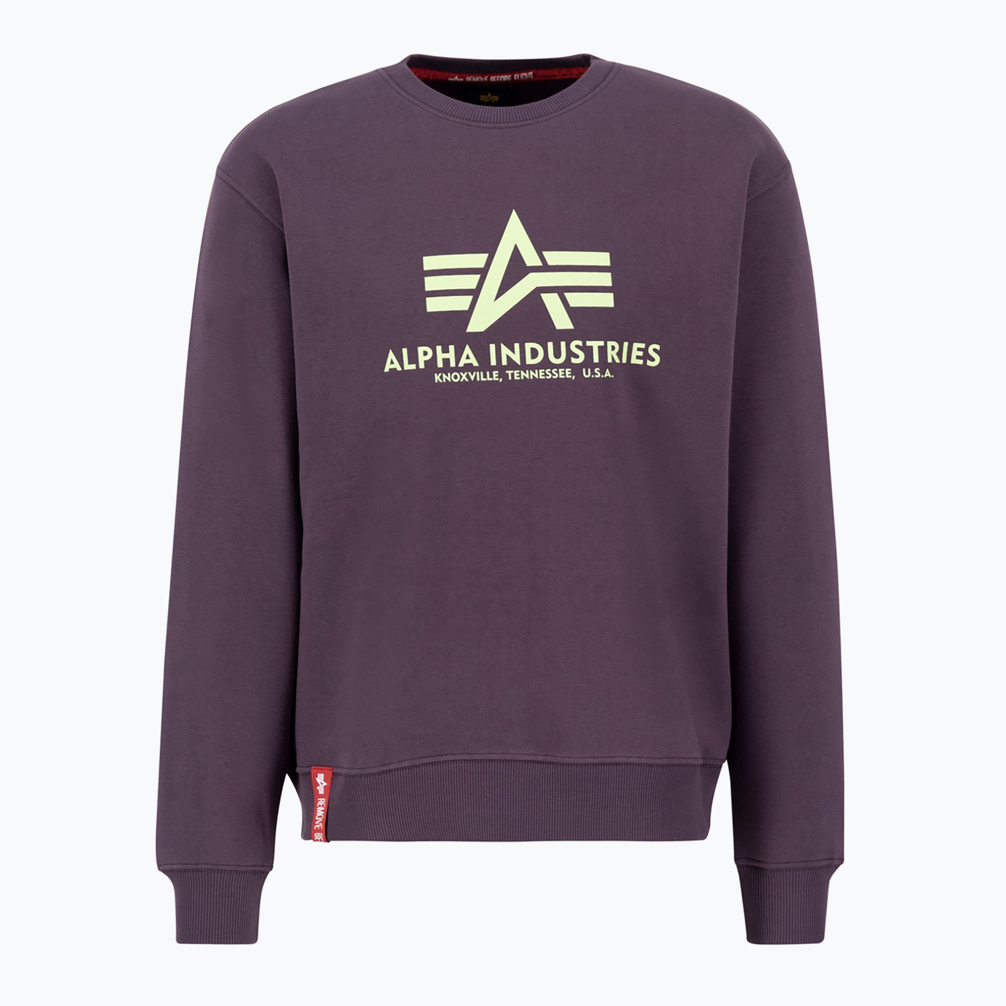 Bluza męska Alpha Industries Basic plum 