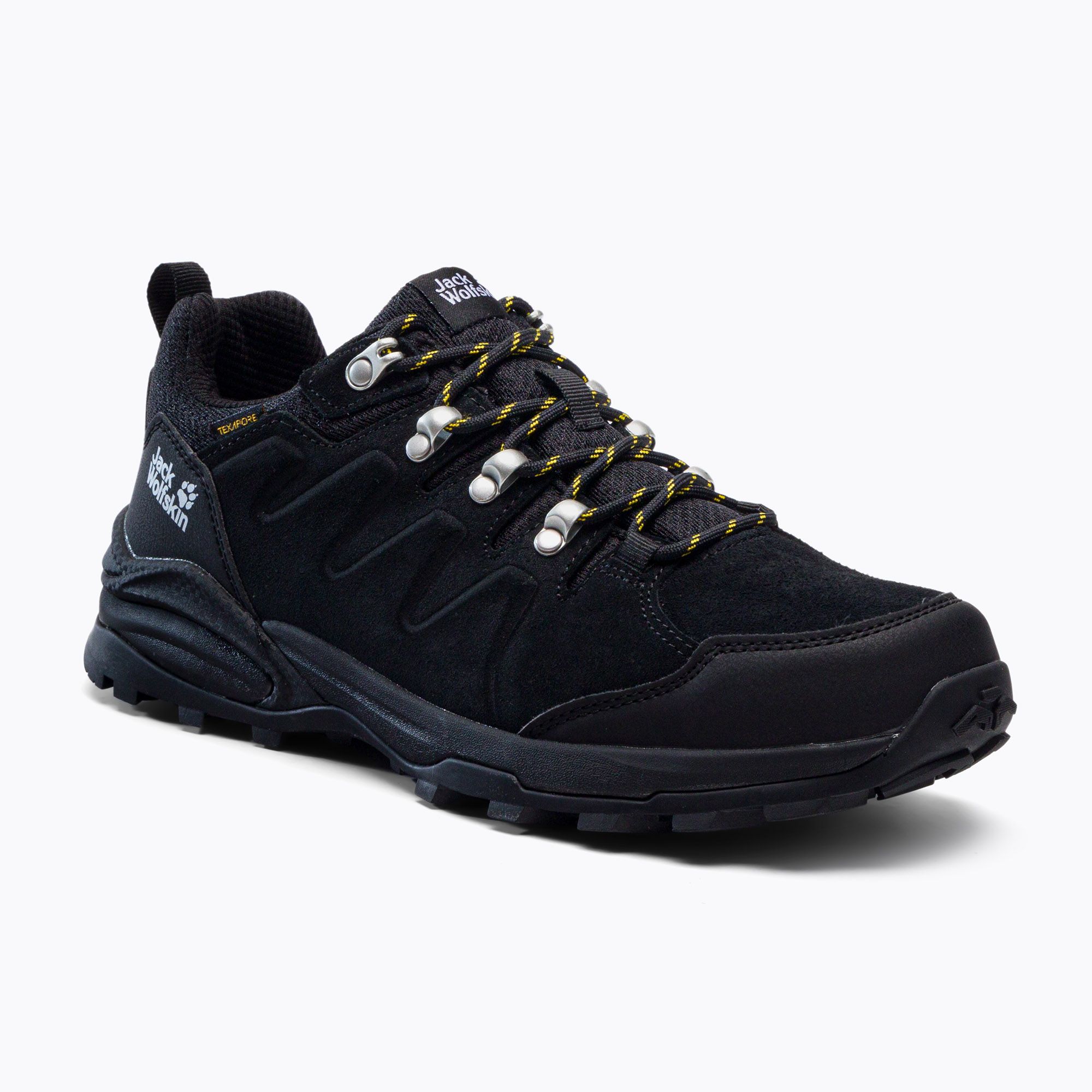 Buty trekkingowe męskie Jack Wolfskin Refugio Texapore Low phantom/ burly yellow xt 