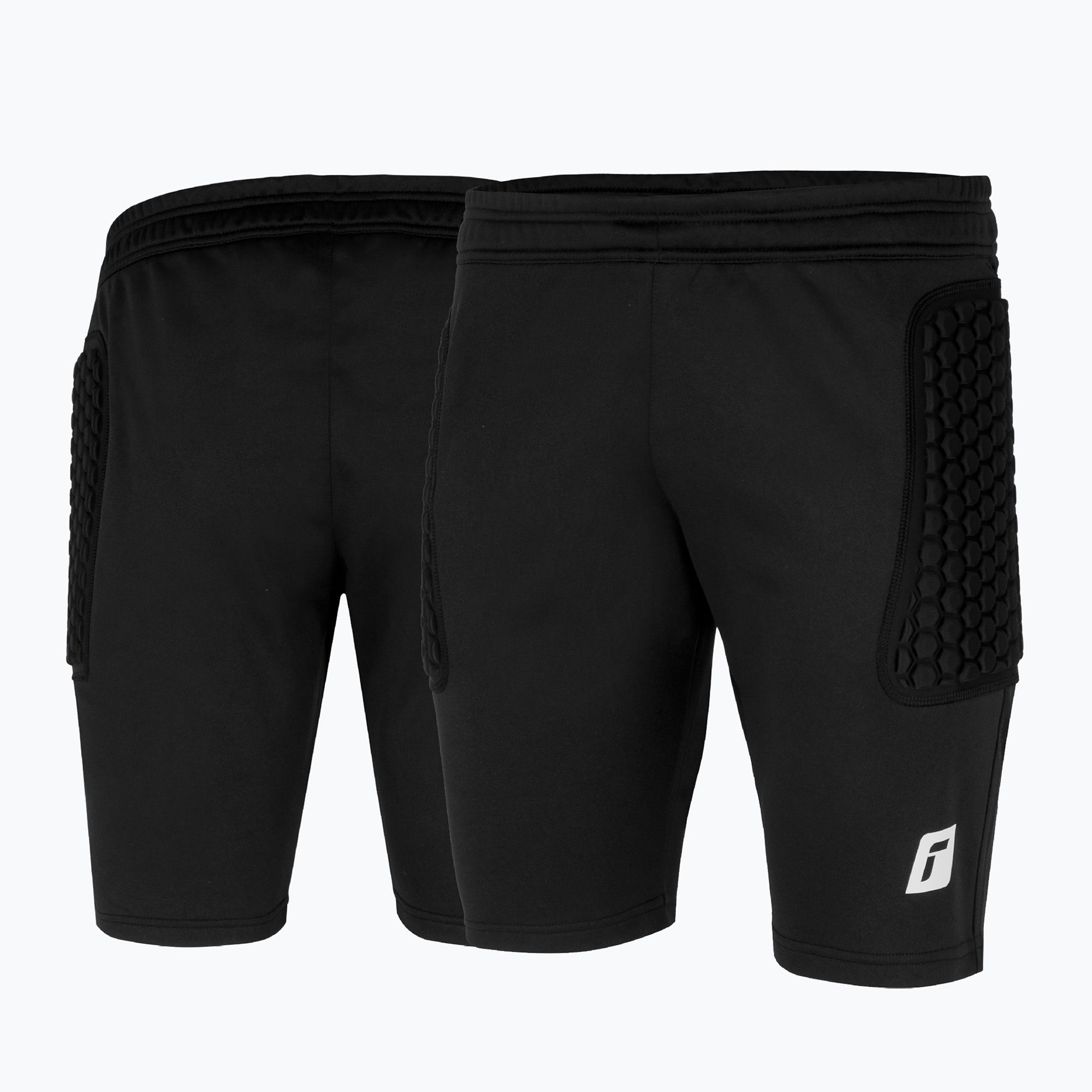 Spodenki piłkarskie Reusch Contest II Short Advance black/silver 