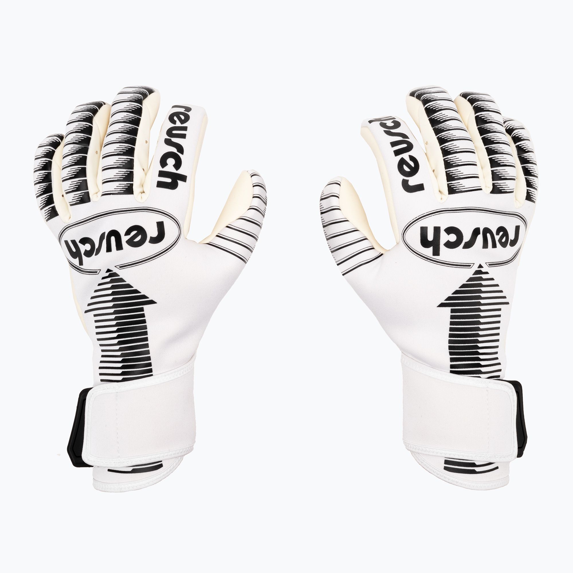 Rękawice bramkarskie Reusch Arrow Gold X white 