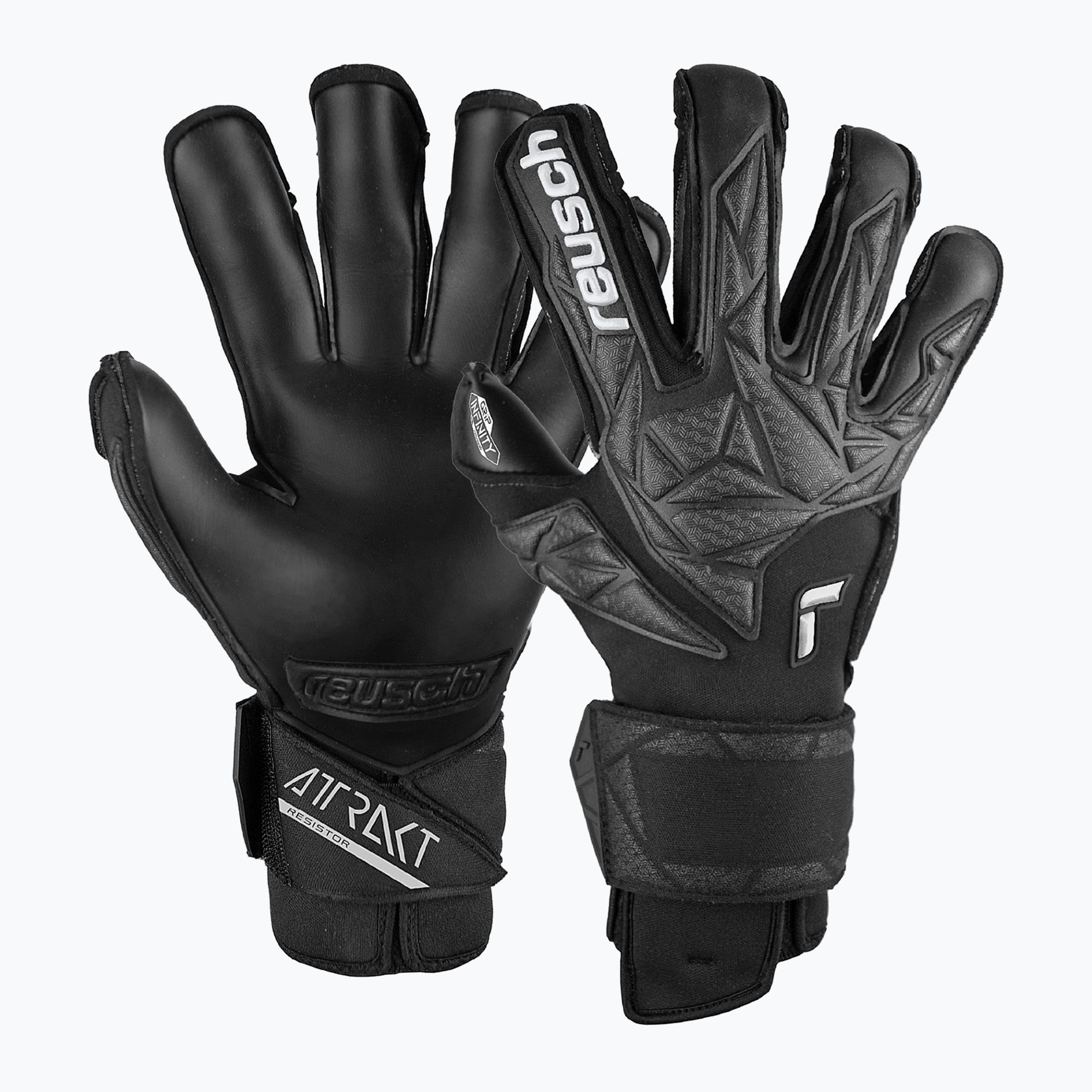 Rękawice bramkarskie Reusch Attrakt Infinity Resistor black 