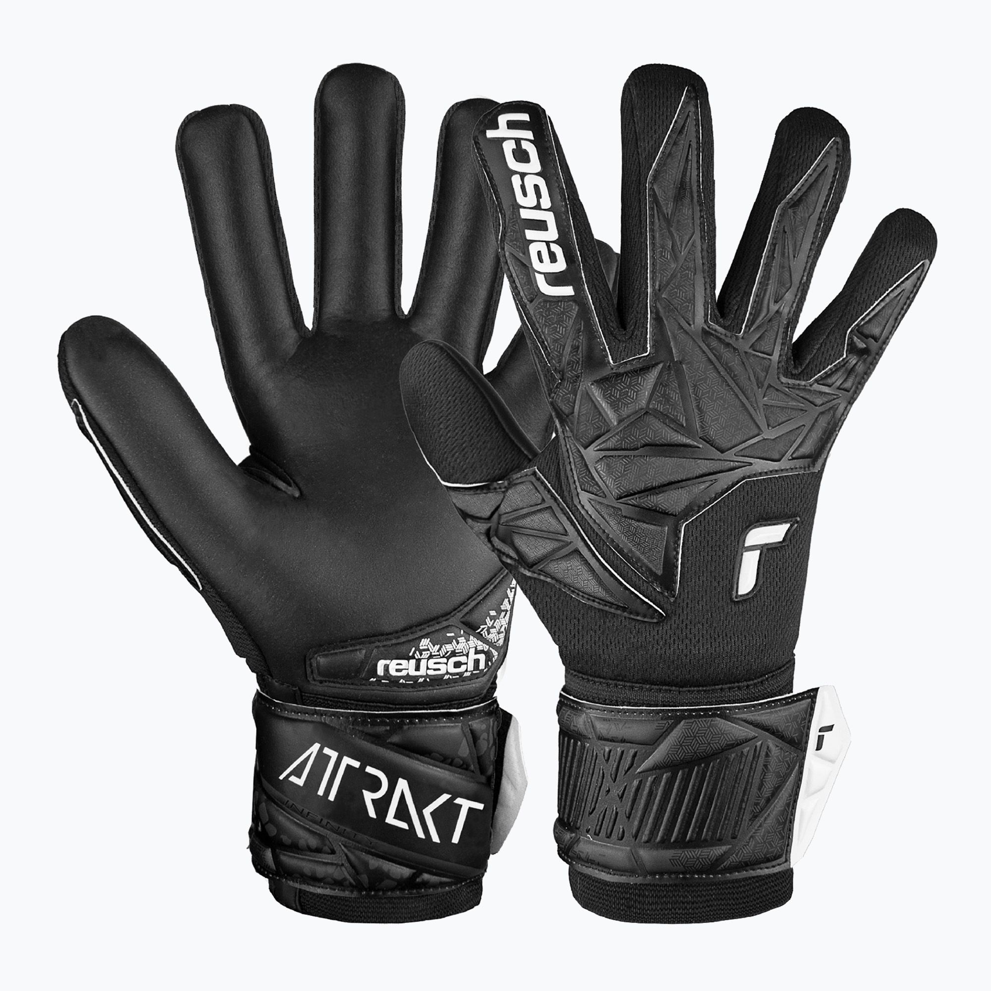 Rękawice bramkarskie Reusch Attrakt Infinity NC black 