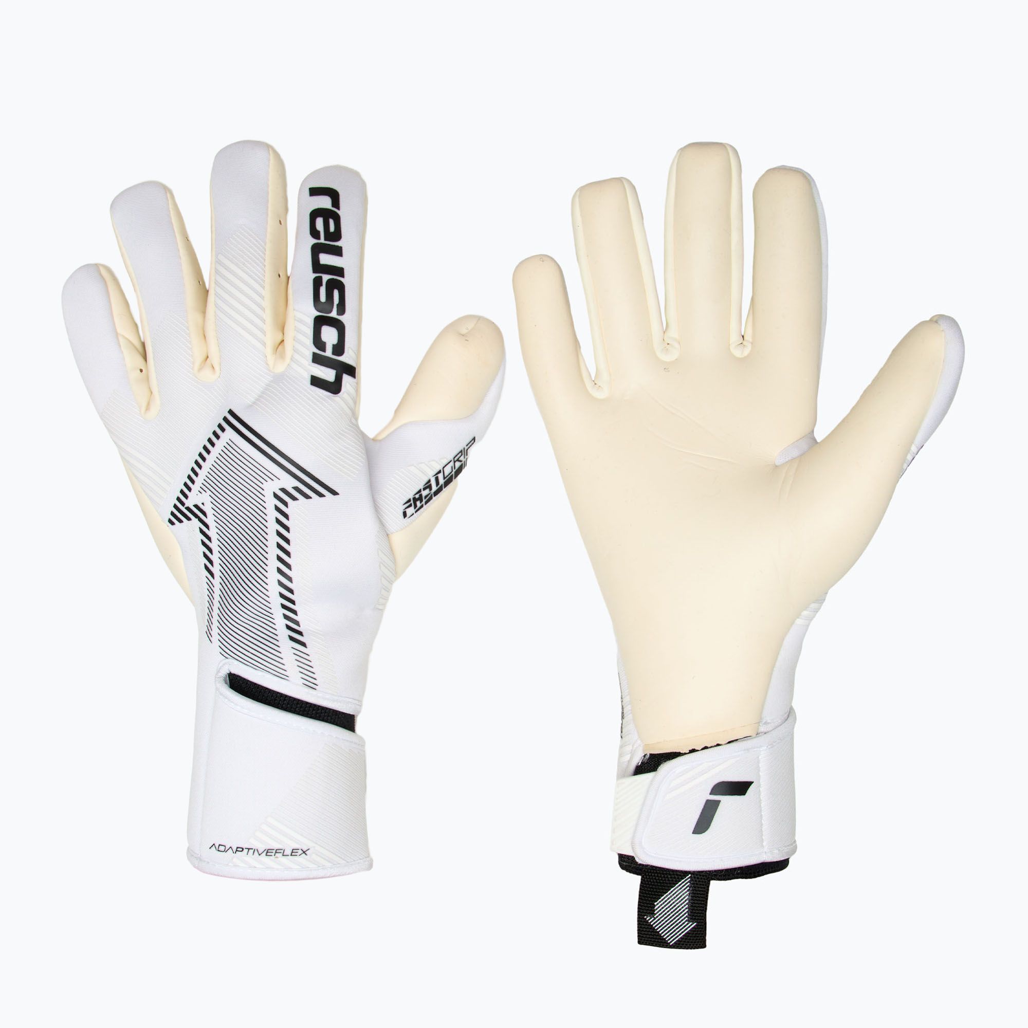 Rękawice bramkarskie Reusch Fastgrip Gold X white 