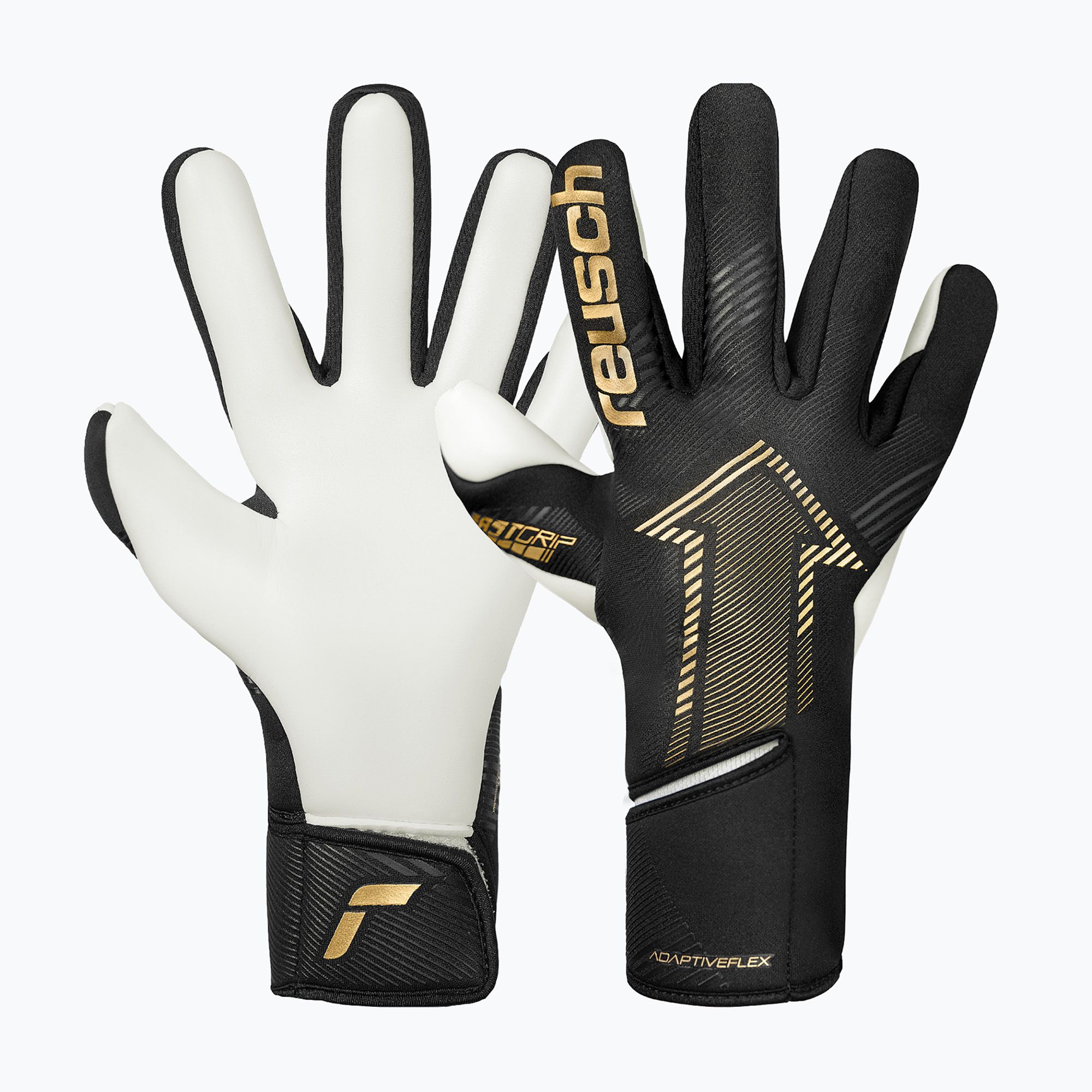 Rękawice bramkarskie Reusch Fastgrip Gold black/gold 