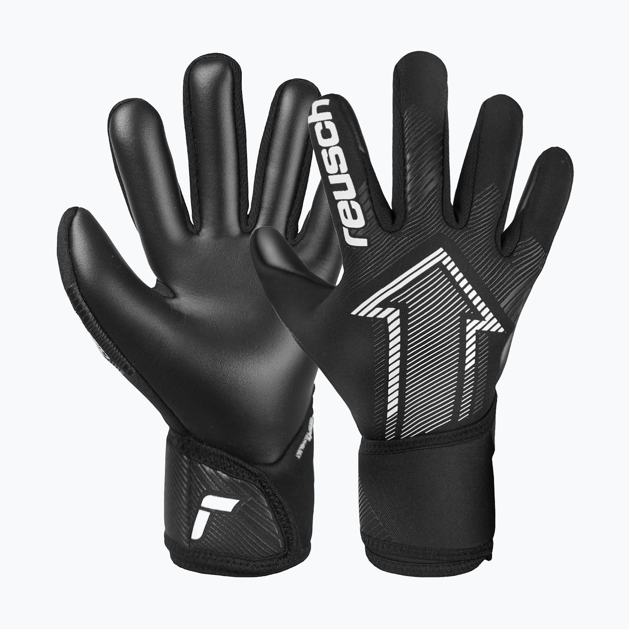 Rękawice bramkarskie dziecięce Reusch Fastgrip Infinity Junior black 