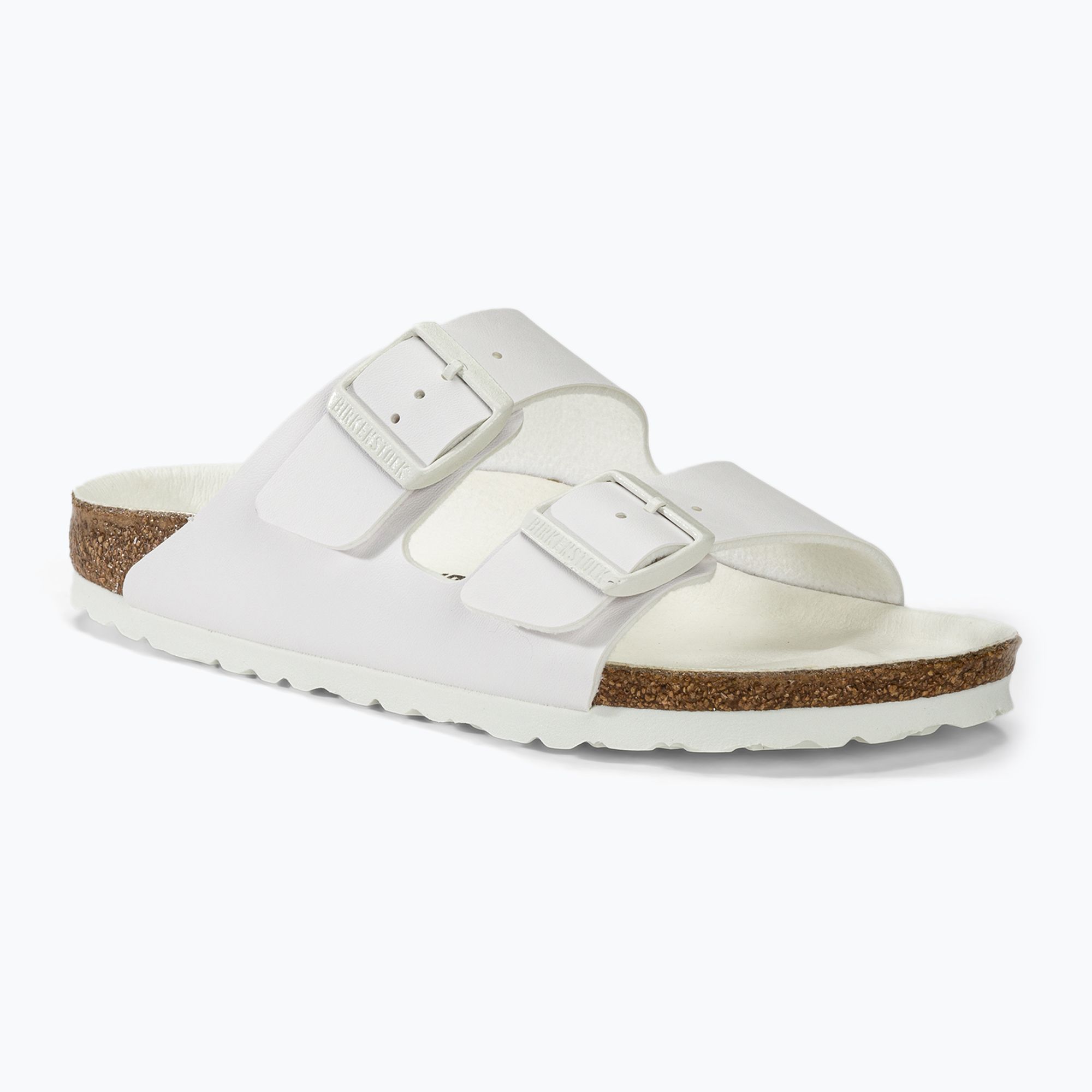 Klapki BIRKENSTOCK Arizona BF Narrow triples white 