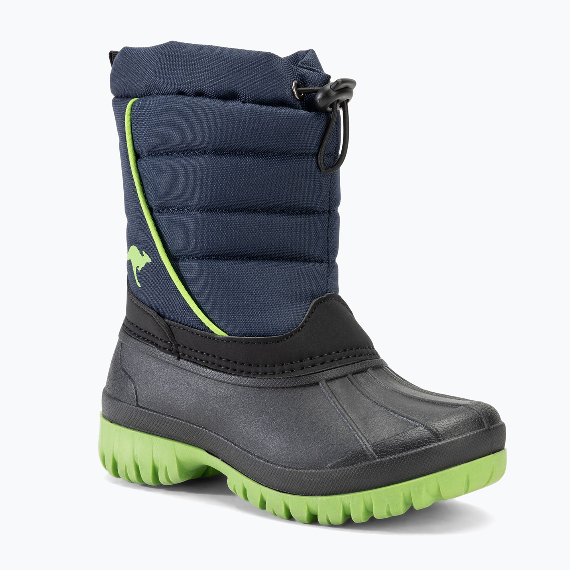 Śniegowce juniorskie KangaROOS K-Ben dk navy/lime 