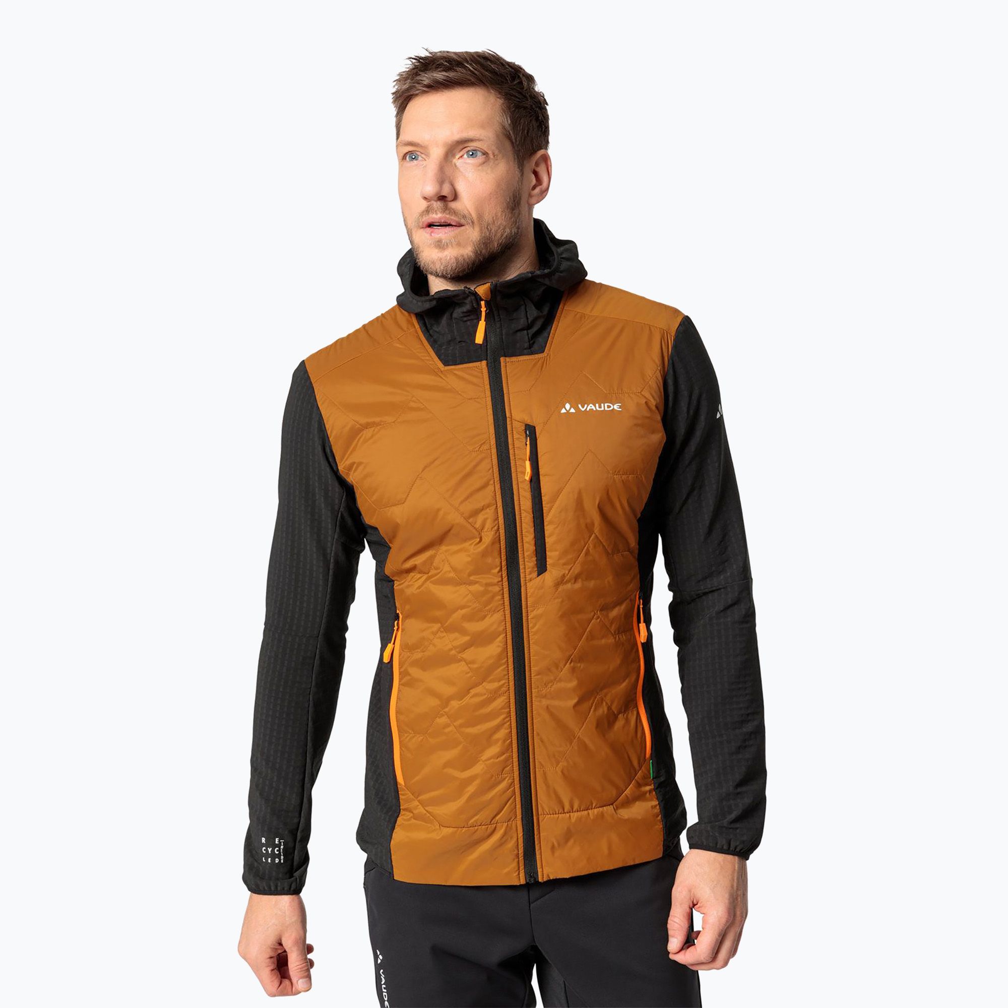 Kurtka hybrydowa męska VAUDE Valdassa Hybrid II silt brown 