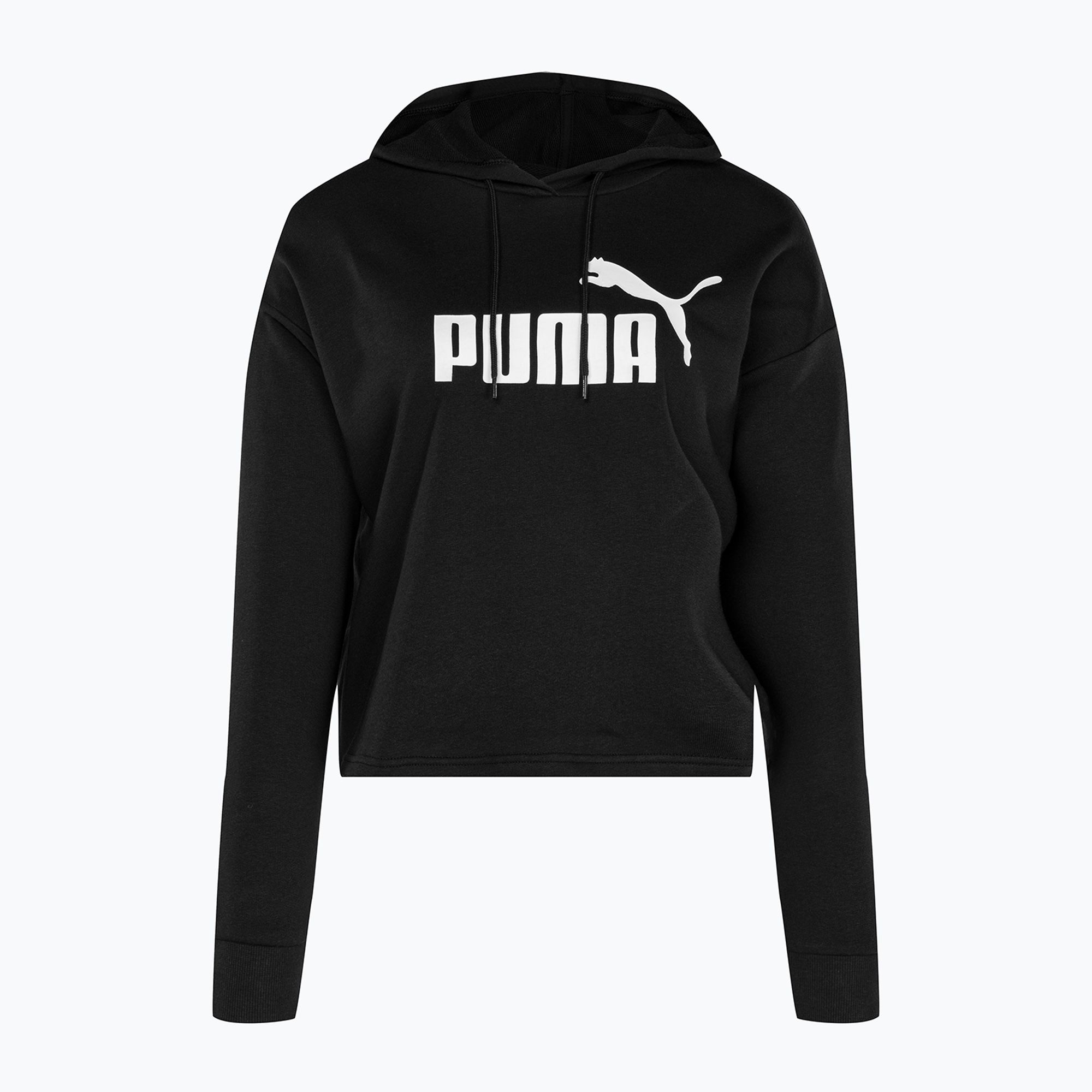 Bluza damska PUMA ESS Cropped Logo Hoodie TR puma black 