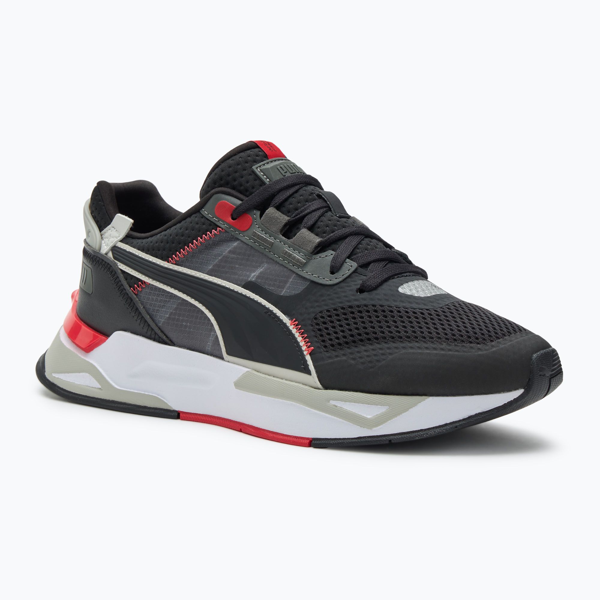 Buty PUMA Mirage Sport Tech puma black/quarry/high risk red 