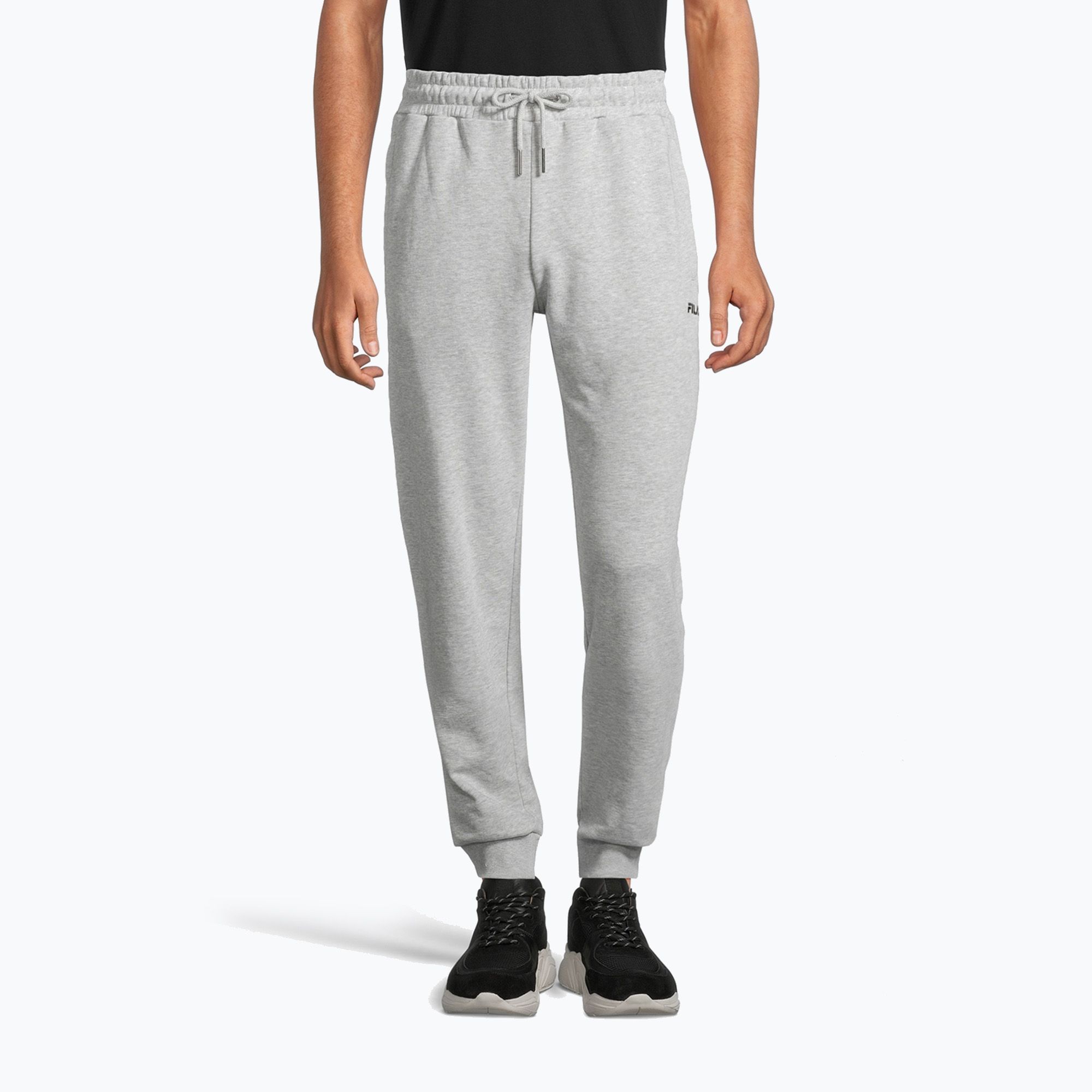 Spodnie męskie FILA Braives Sweet light grey melange 