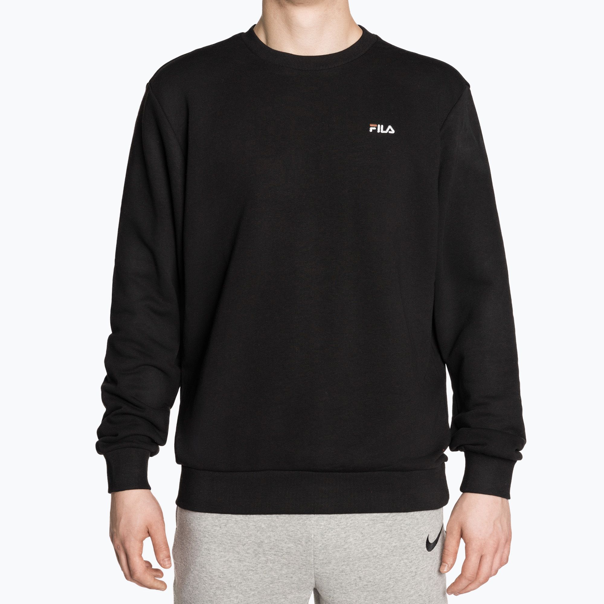 Bluza męska FILA Brustem Crew Sweat black 