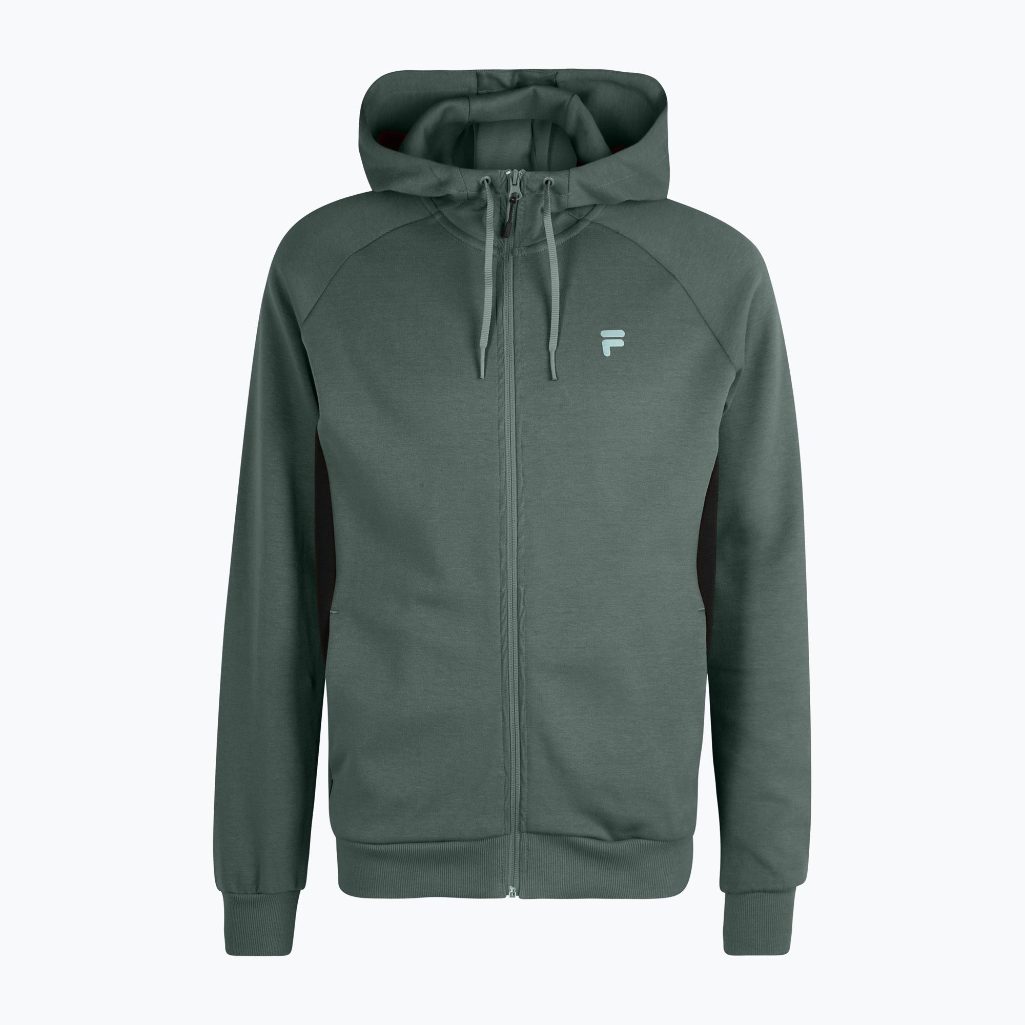 Bluza męska FILA Romulus Hooded Track dark forest/black 