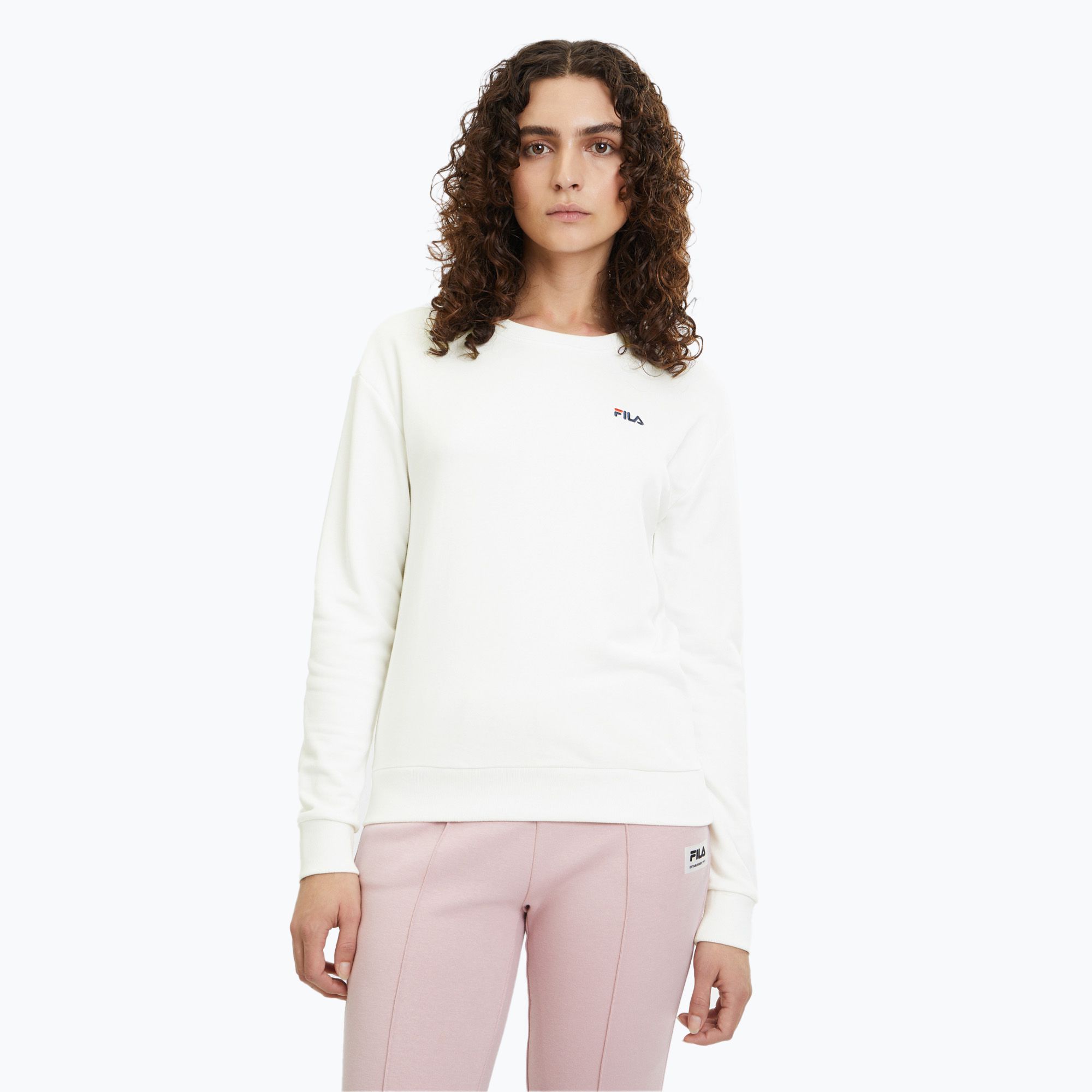 Longsleeve damski FILA Bantin bright white 