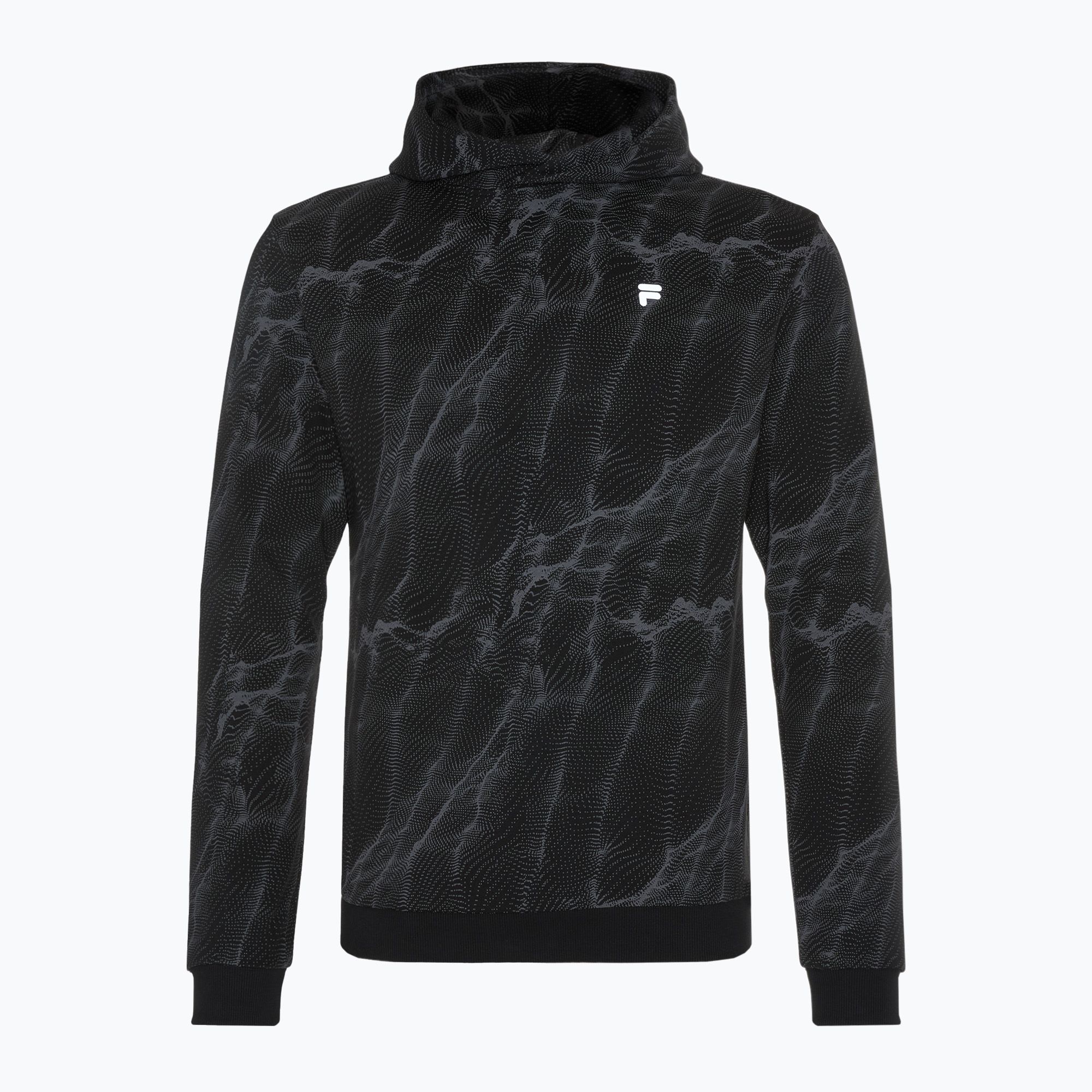 Bluza męska FILA Redford AOP Hoody phantom mars aop 