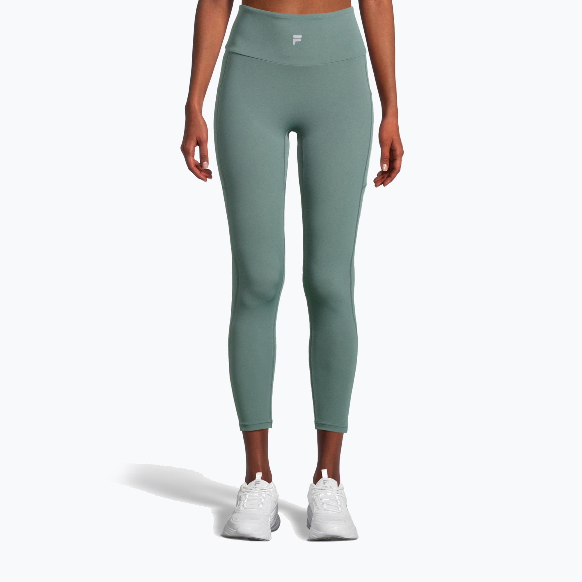 Legginsy damskie FILA Raga High Waist 7/8 dark forest 