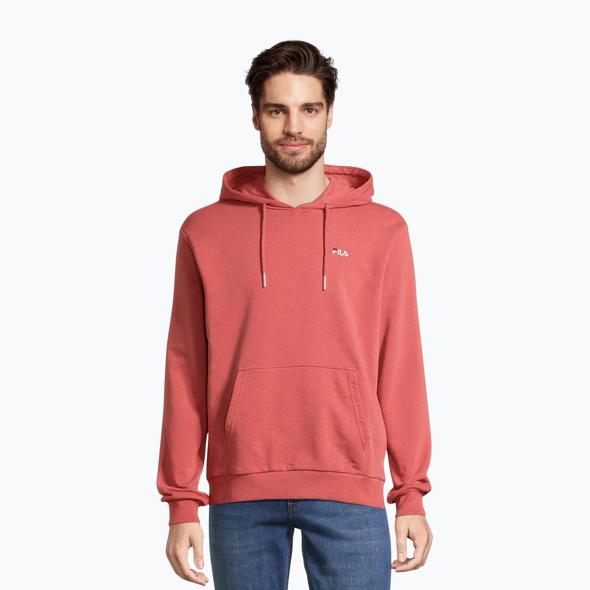 Bluza męska FILA Bengel Regular Hoody marsala 