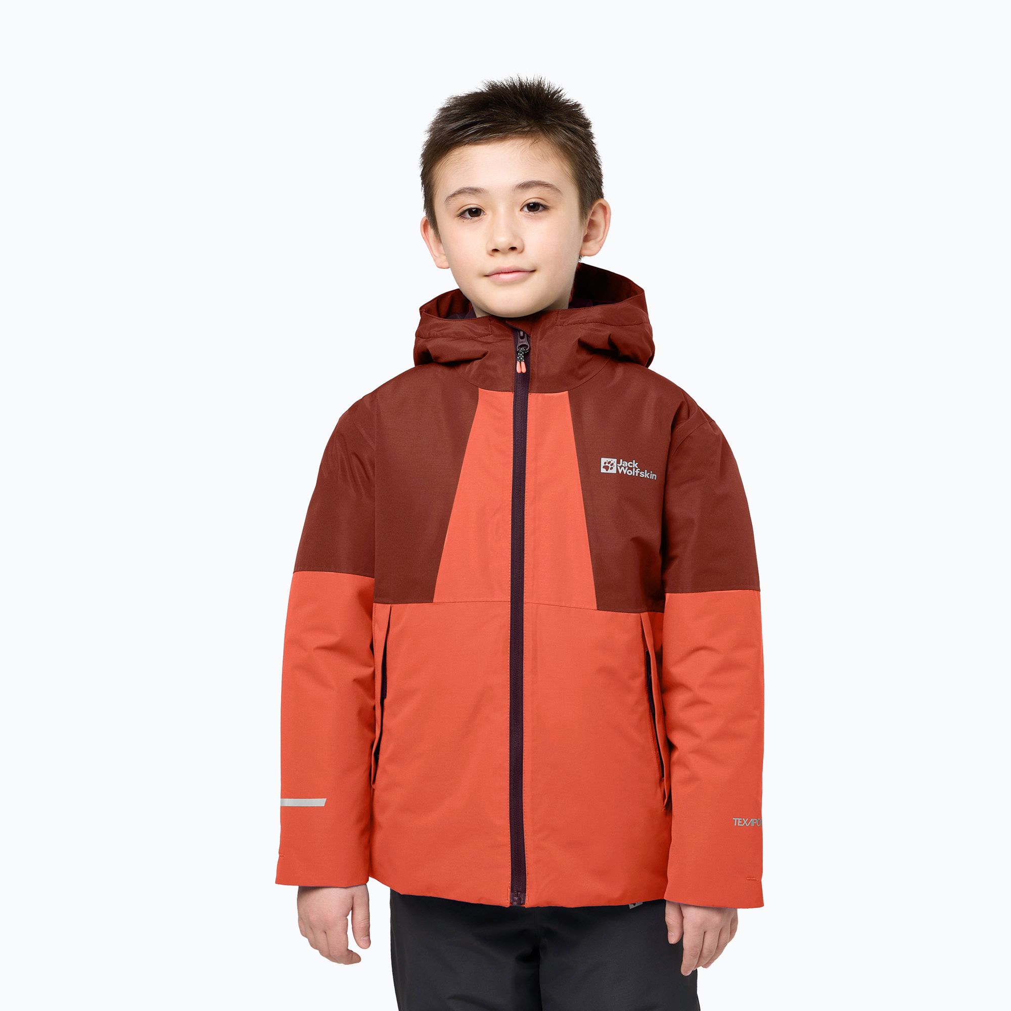Kurtka dziecięca Jack Wolfskin Actamic 2L Ins coral orange 