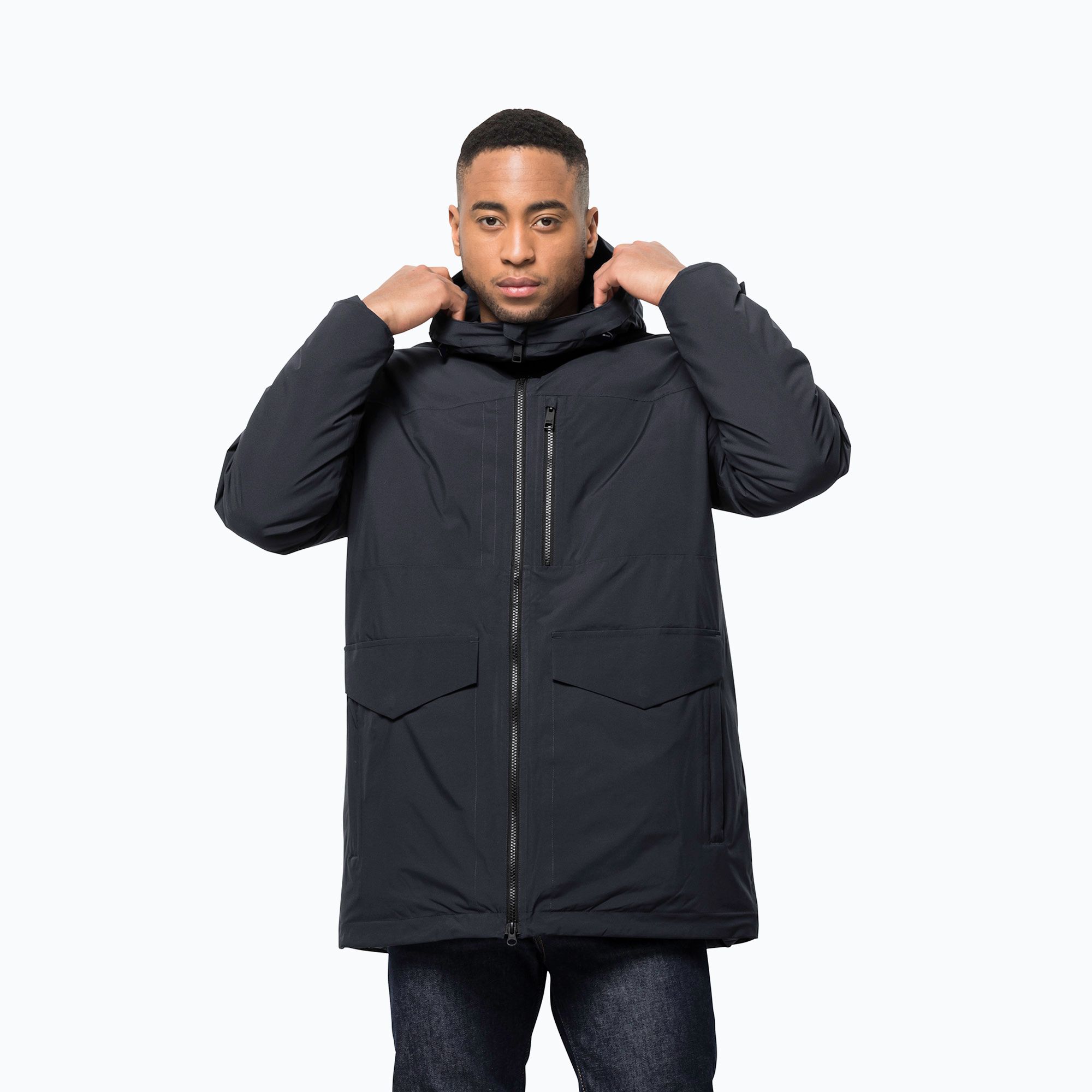Kurtka męska Jack Wolfskin Koenigsbau Parka dark navy 