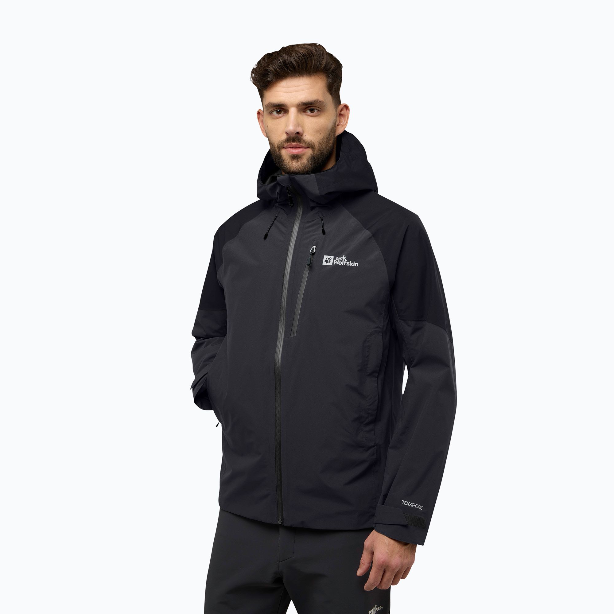Kurtka przeciwdeszczowa Jack Wolfskin Eagle Peak 2L phantom 