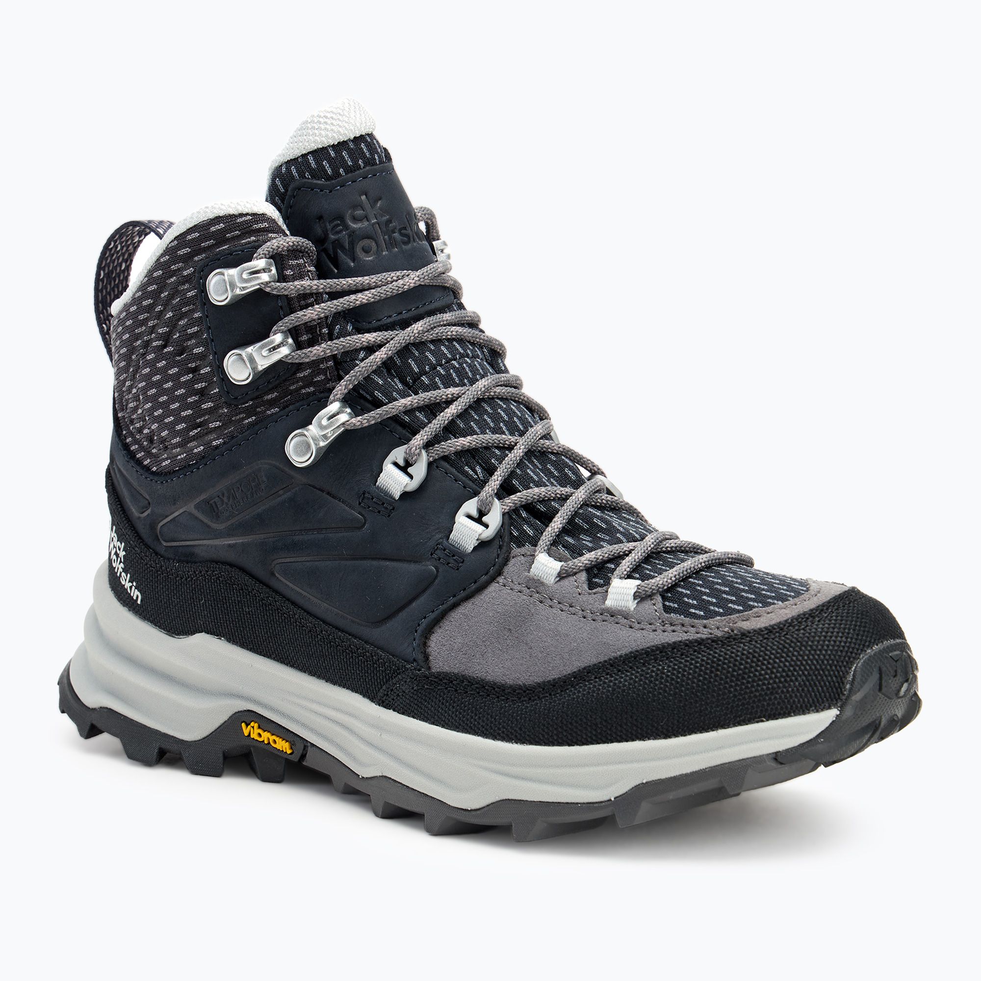 Buty trekkingowe damskie Jack Wolfskin Cyrox Texapore Mid graphite 