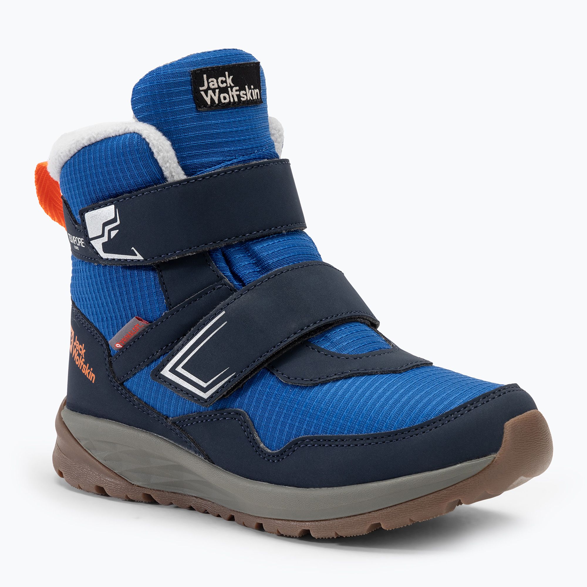 Buty dziecięce Jack Wolfskin Polar Bear-B Texapore Mid Vc crisp cobalt 
