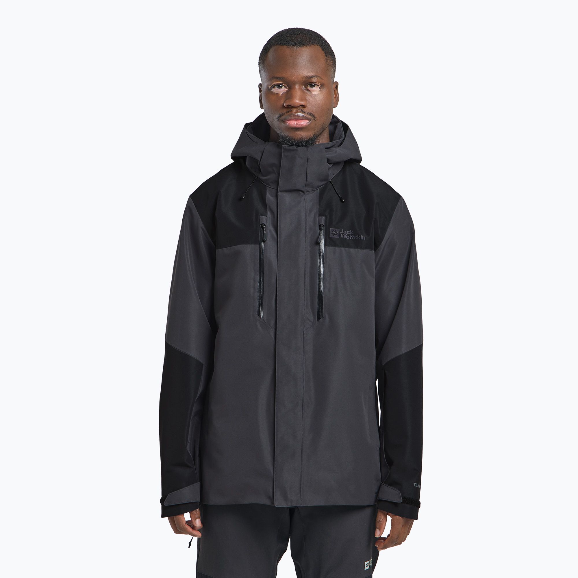 Kurtka przeciwdeszczowa męska Jack Wolfskin Jasper 2L phantom 