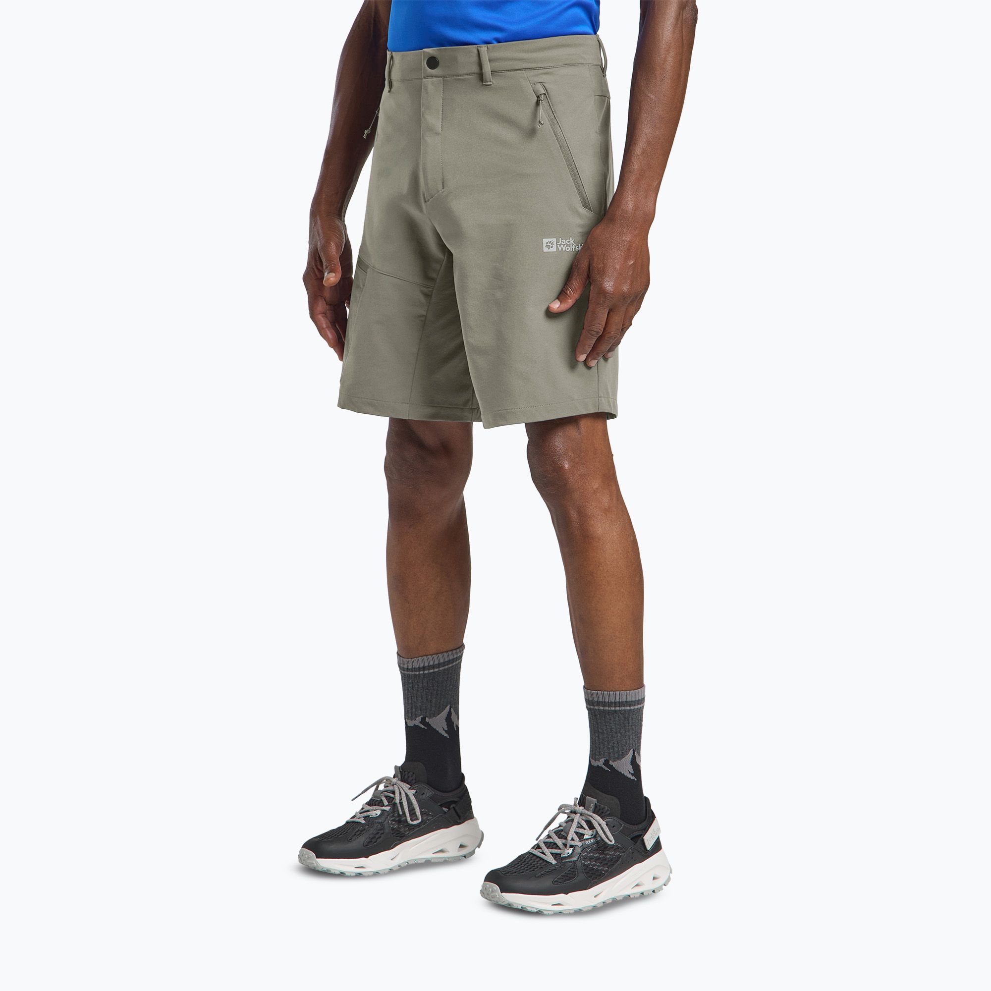Spodenki trekkingowe męskie Jack Wolfskin Pico Trail stone 