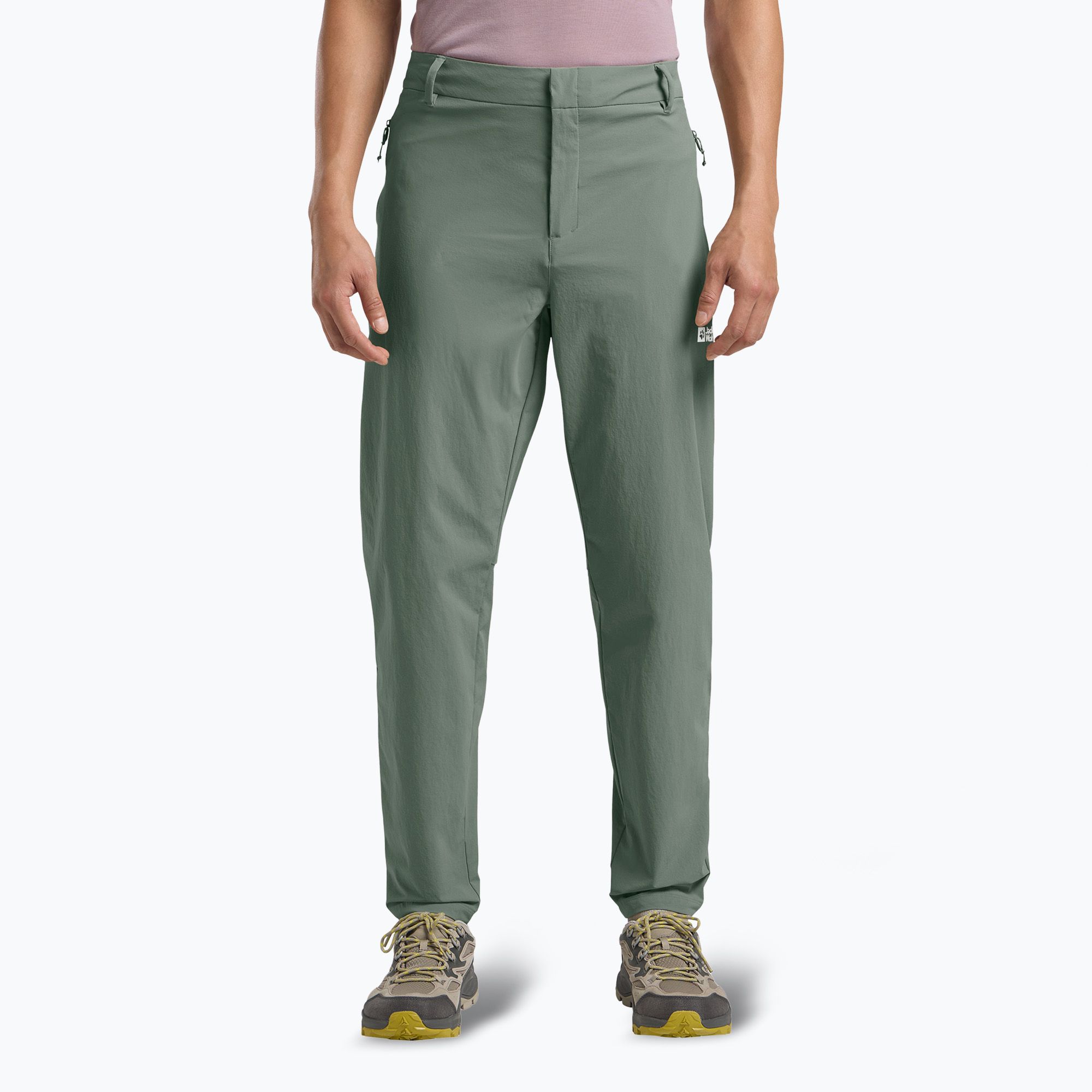 Spodnie trekkingowe męskie Jack Wolfskin Hikeout slate green 