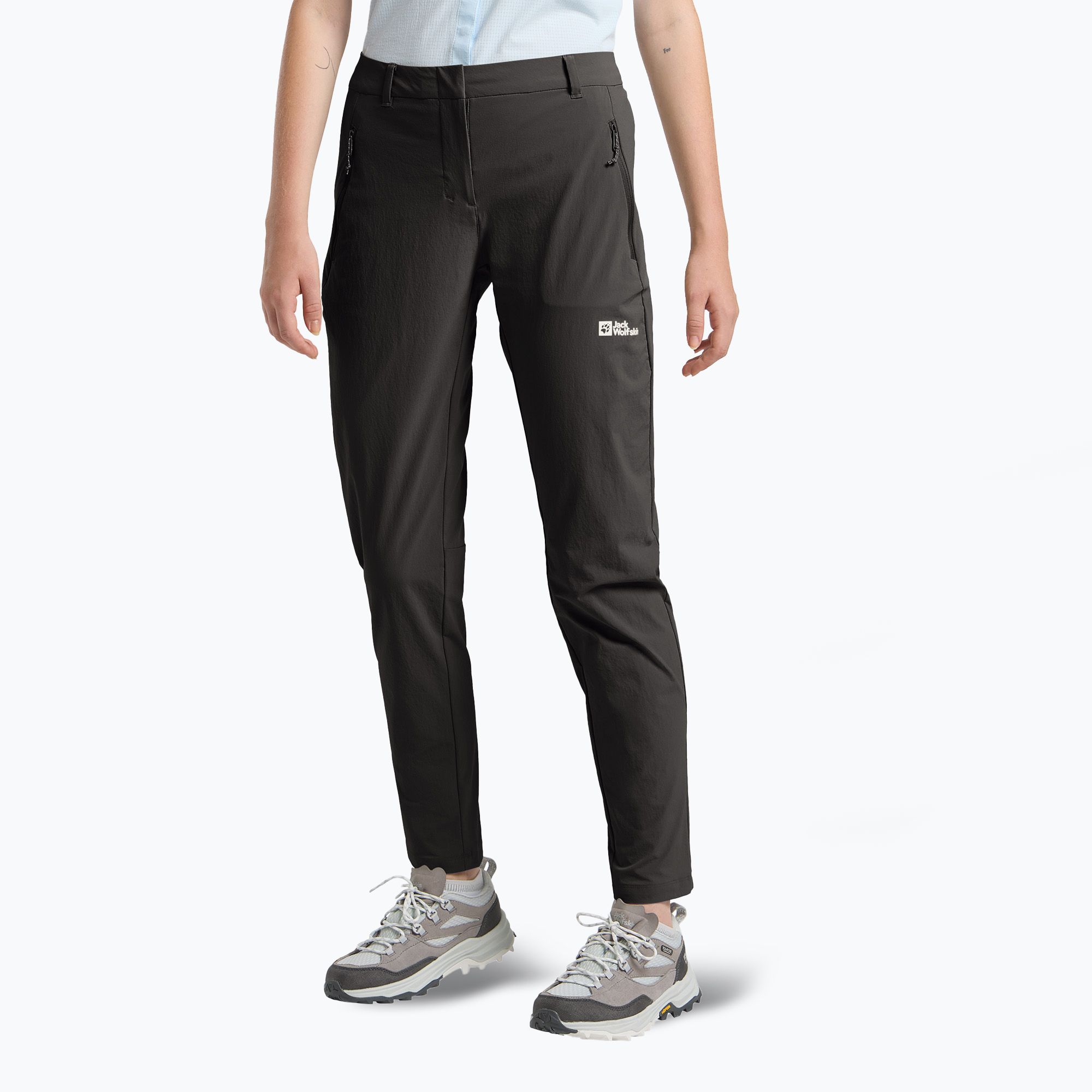 Spodnie trekkingowe damskie Jack Wolfskin Hikeout black 