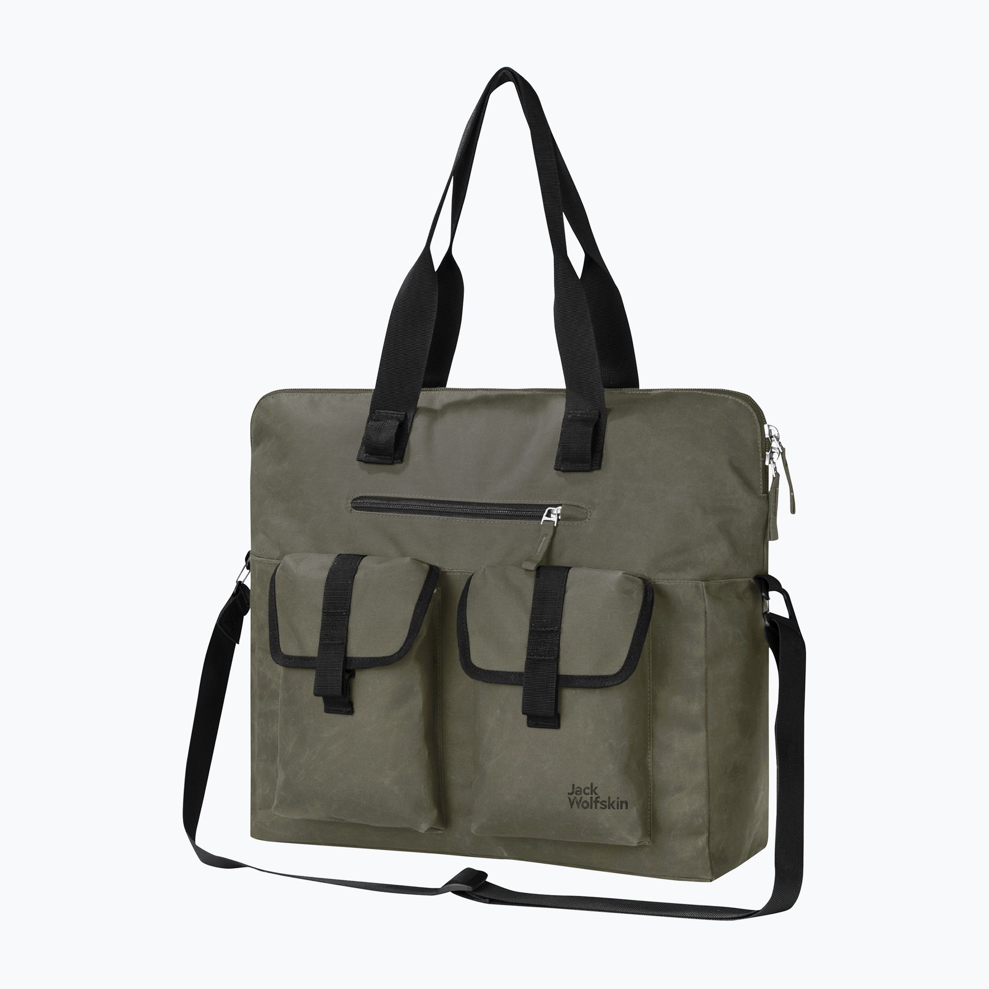 Torba na laptopa Jack Wolfskin Traveltopia Shopper 26 l dusty olive 