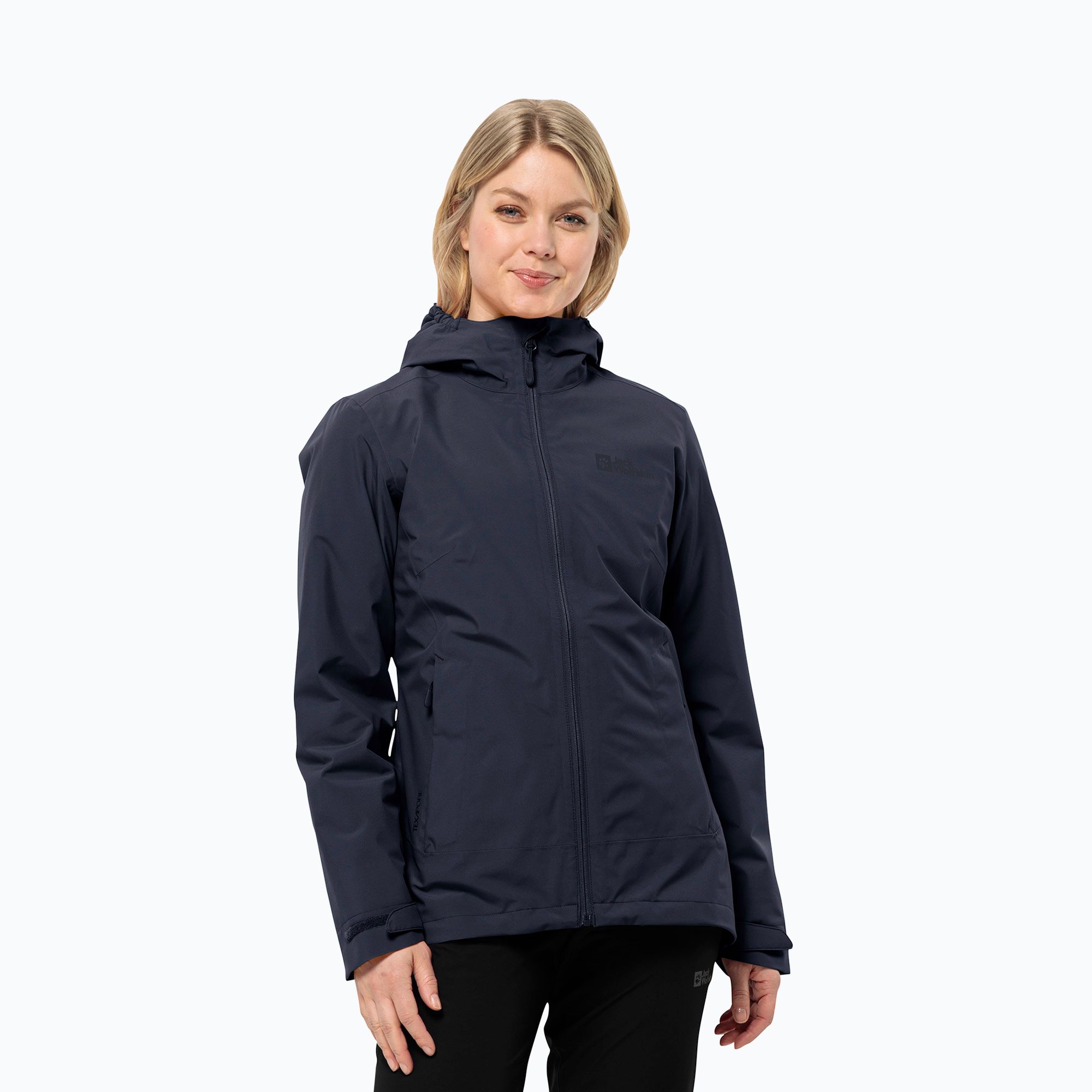 Kurtka 3w1 damska Jack Wolfskin Moonrise 3In1 night blue 