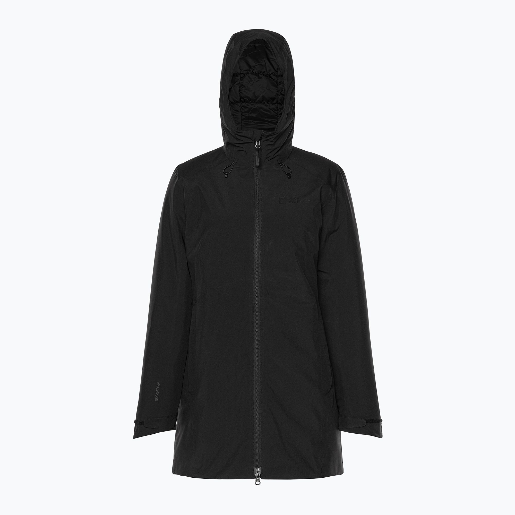Kurtka zimowa damska Jack Wolfskin Heidelstein Ins black 