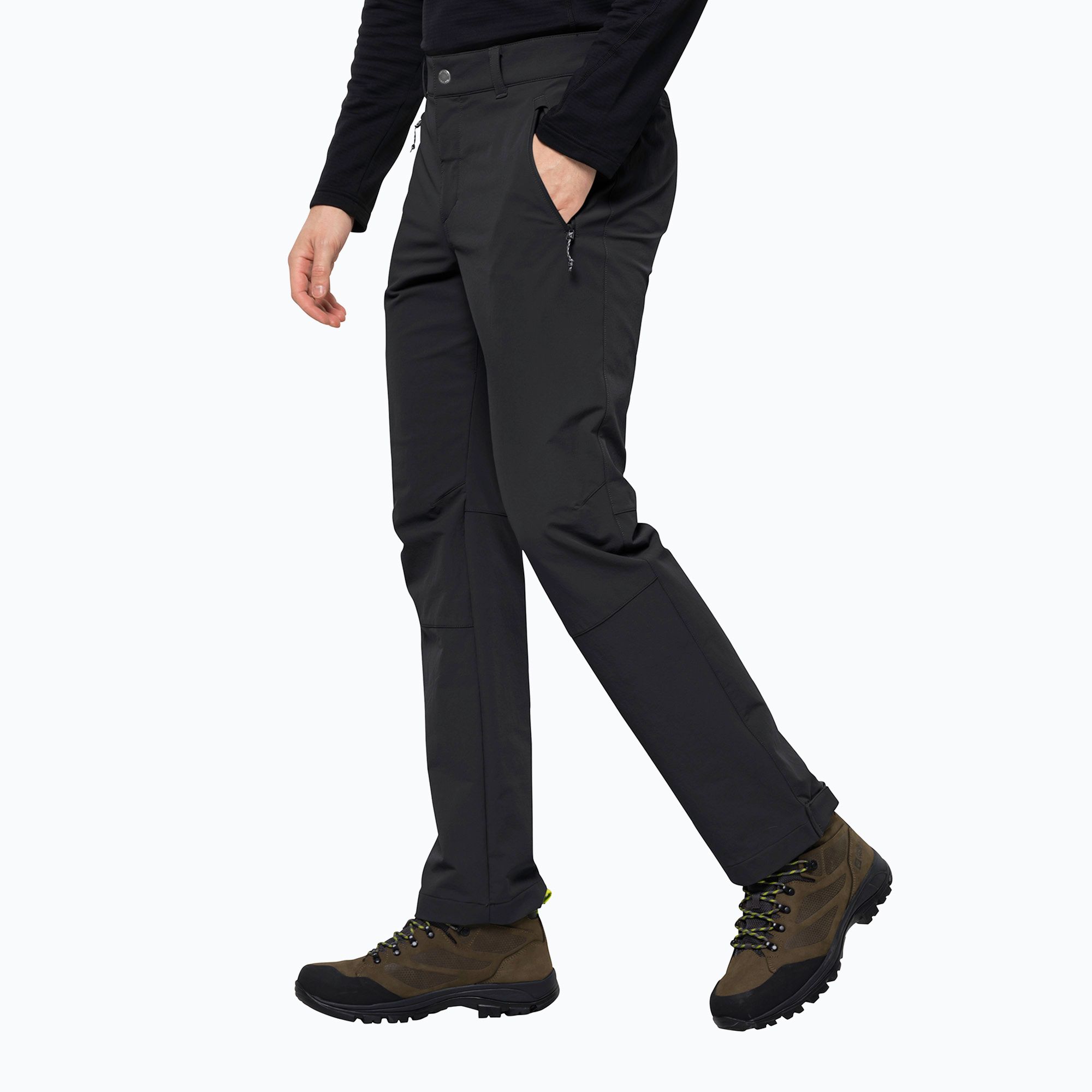 Spodnie softshell męskie Jack Wolfskin Activate XT black 