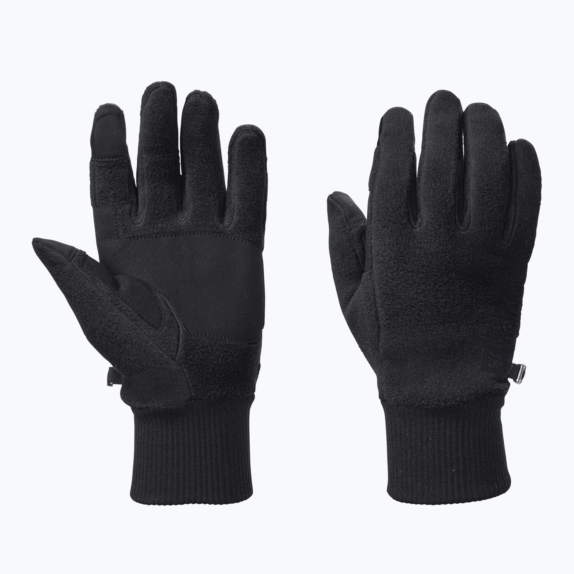 Rękawiczki trekkingowe Jack Wolfskin Vertigo black 