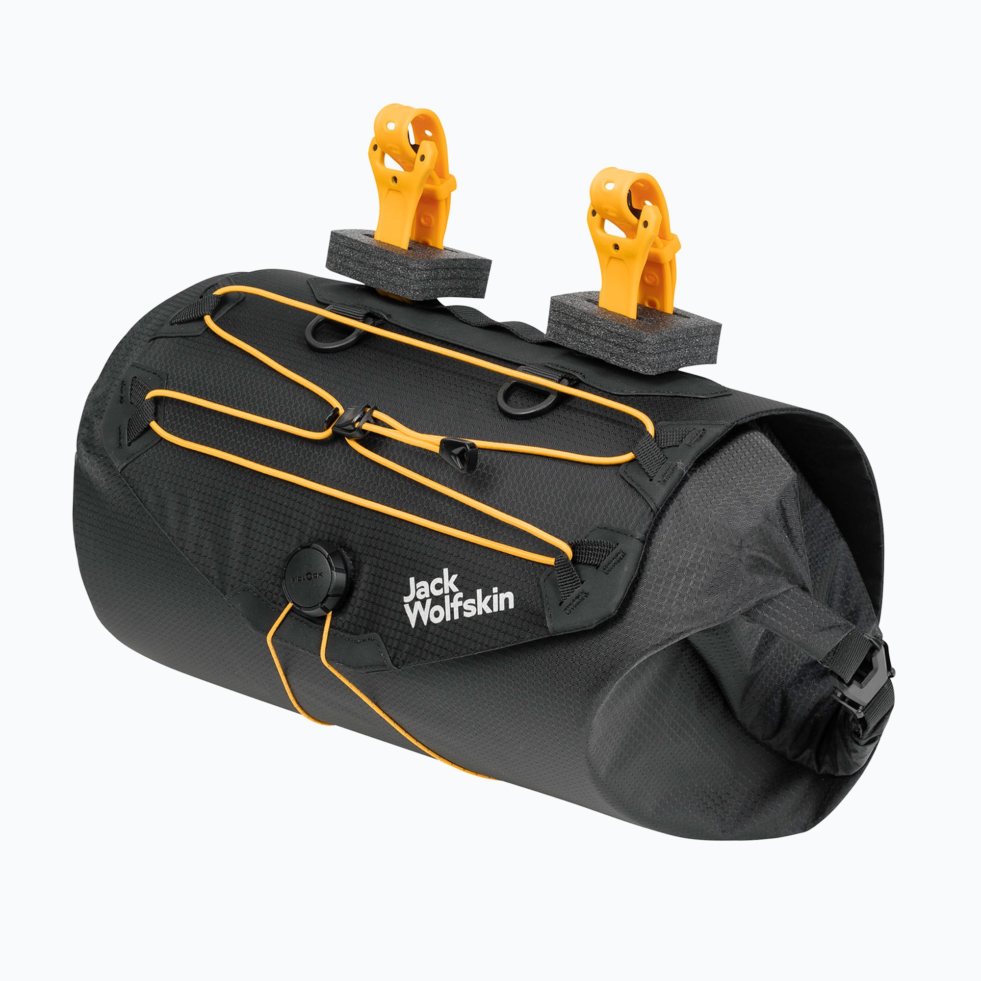 Torba rowerowa Jack Wolfskin Morobbia Bar Roll 15 l flash black