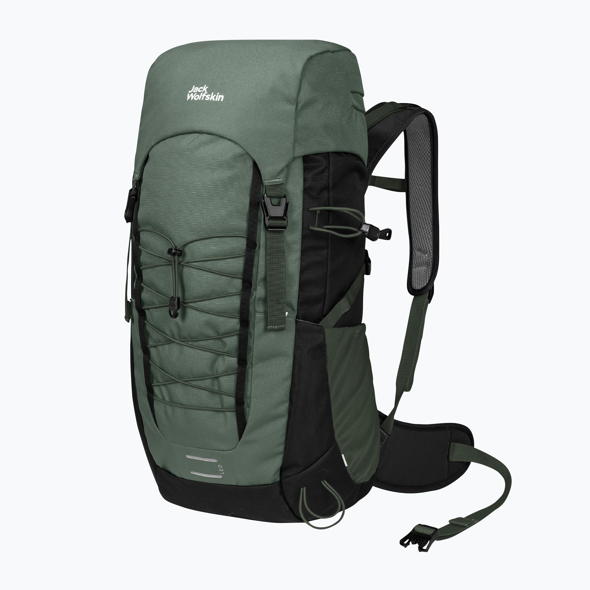 Plecak trekkingowy dziecięcy Jack Wolfskin Peak Hiker 28 l hedge green 