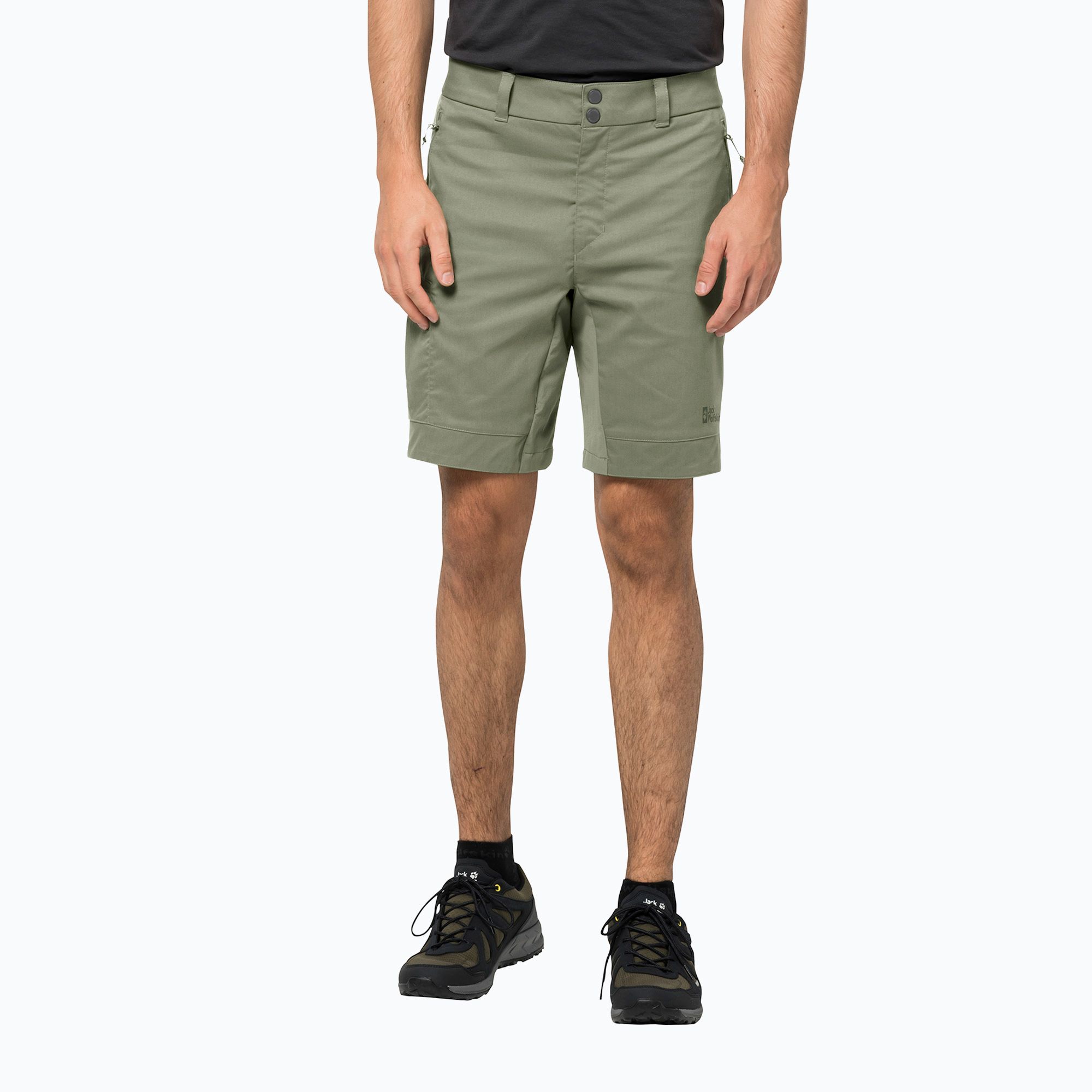 Spodenki trekkingowe męskie Jack Wolfskin Activate Tour misty green 
