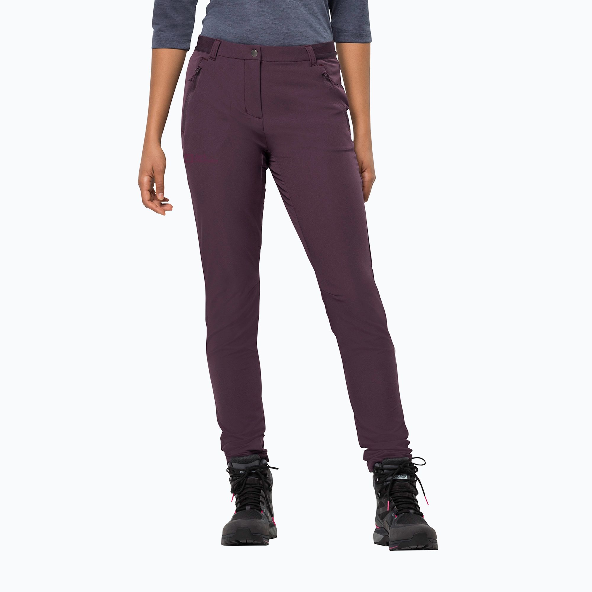 Spodnie softshell damskie Jack Wolfskin Geigelstein Slim java 