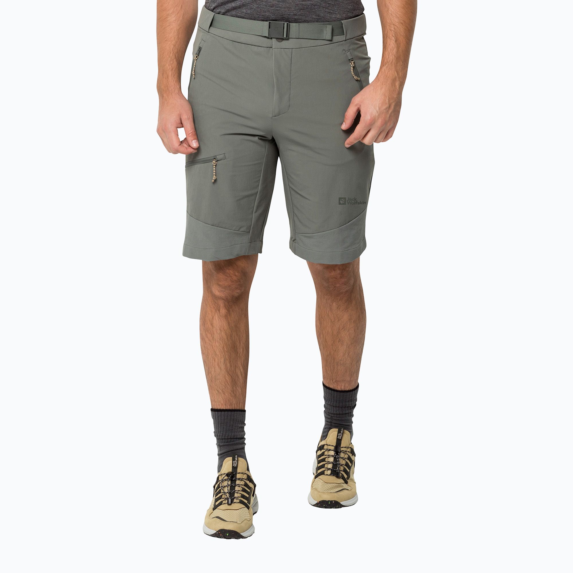 Spodenki trekkingowe męskie Jack Wolfskin Ziegspitz gecko green 