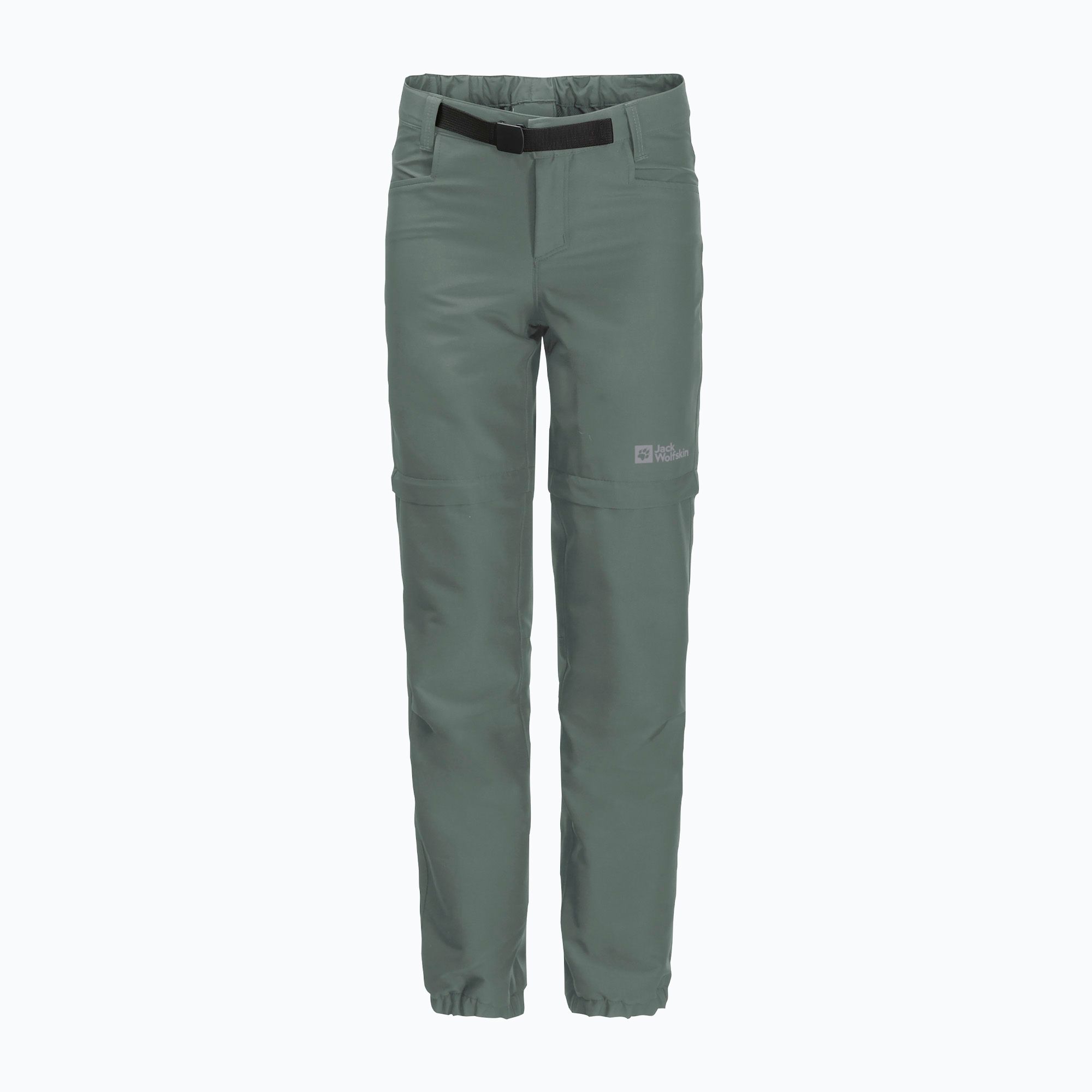 Spodnie trekkingowe dziecięce Jack Wolfskin Active Zip Off hedge green 