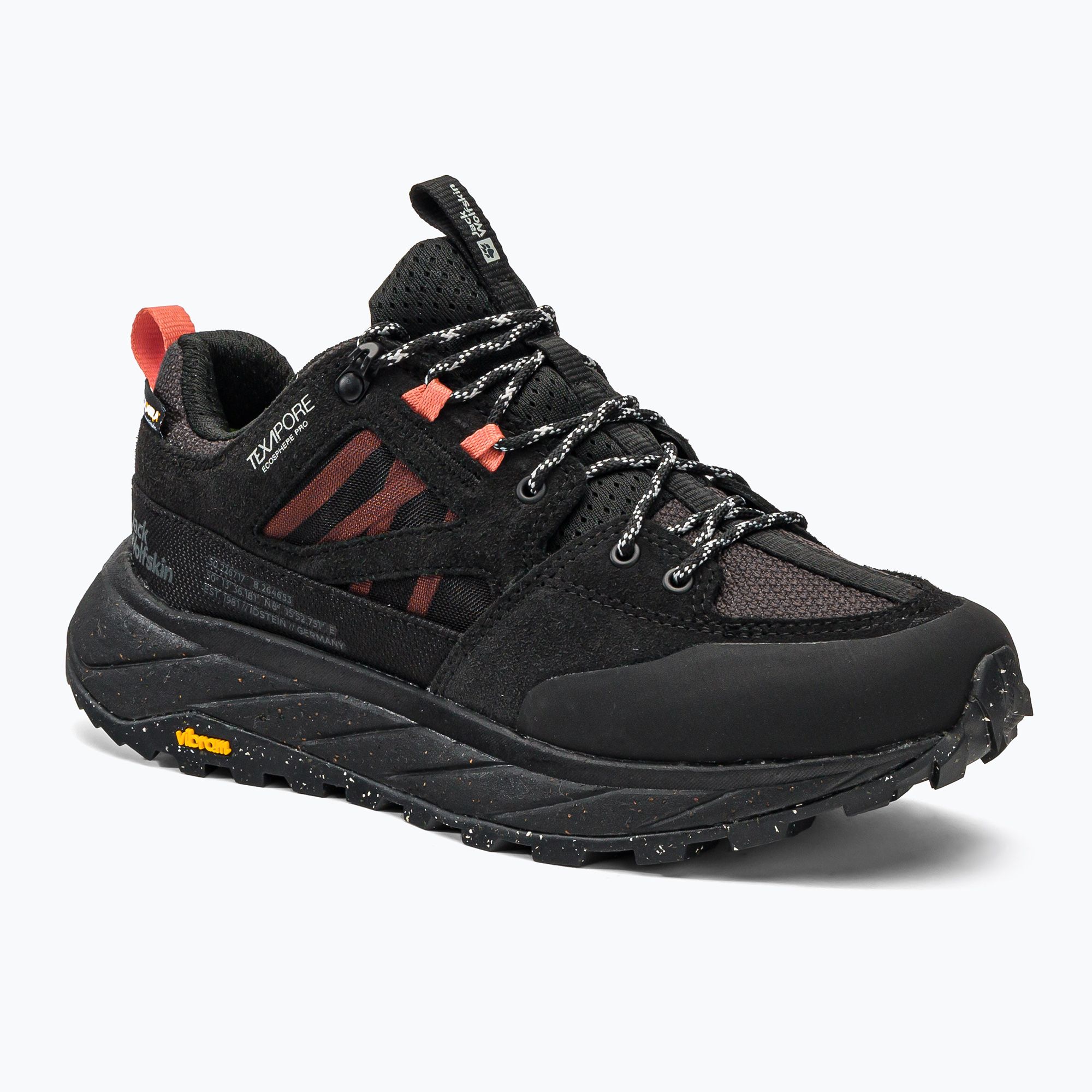 Buty trekkingowe damskie Jack Wolfskin Terraquest Texapore Low phantom 