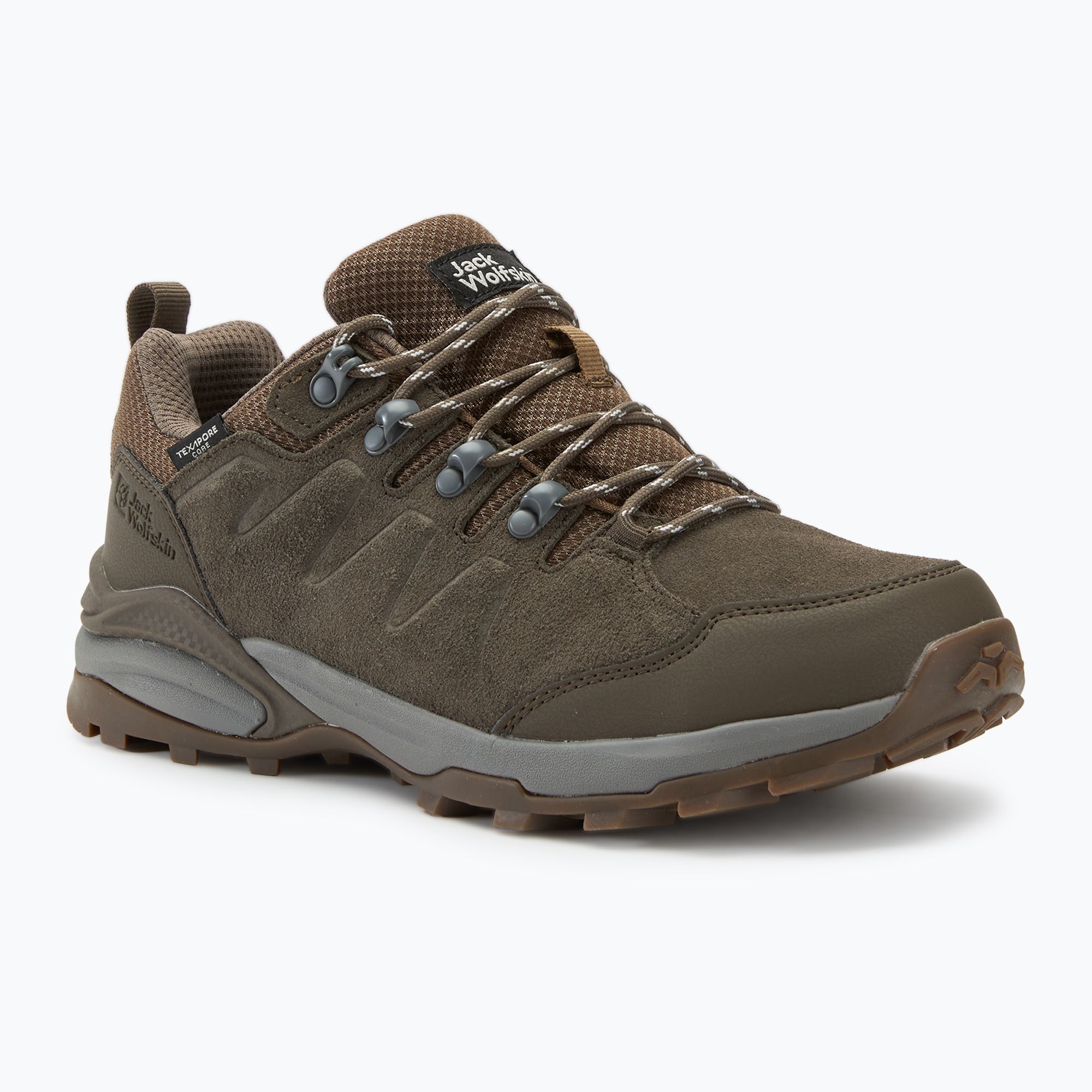 Buty trekkingowe męskie Jack Wolfskin Refugio Texapore Low cold coffee 