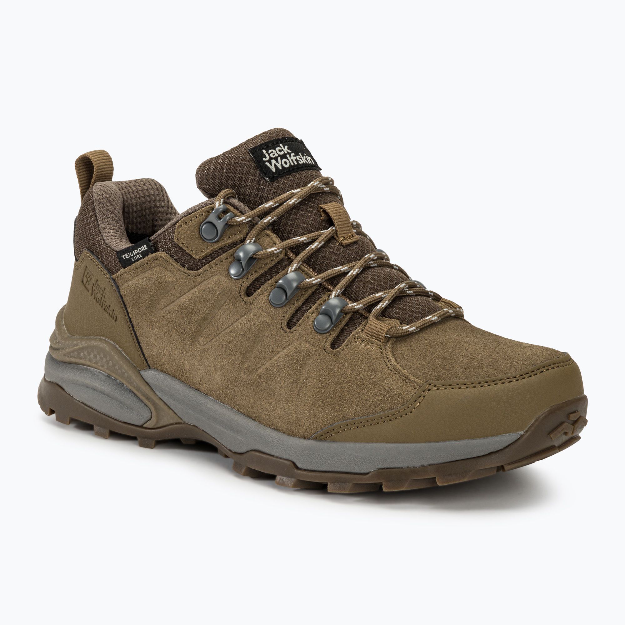 Buty trekkingowe damskie Jack Wolfskin Refugio Texapore Low chestnut 
