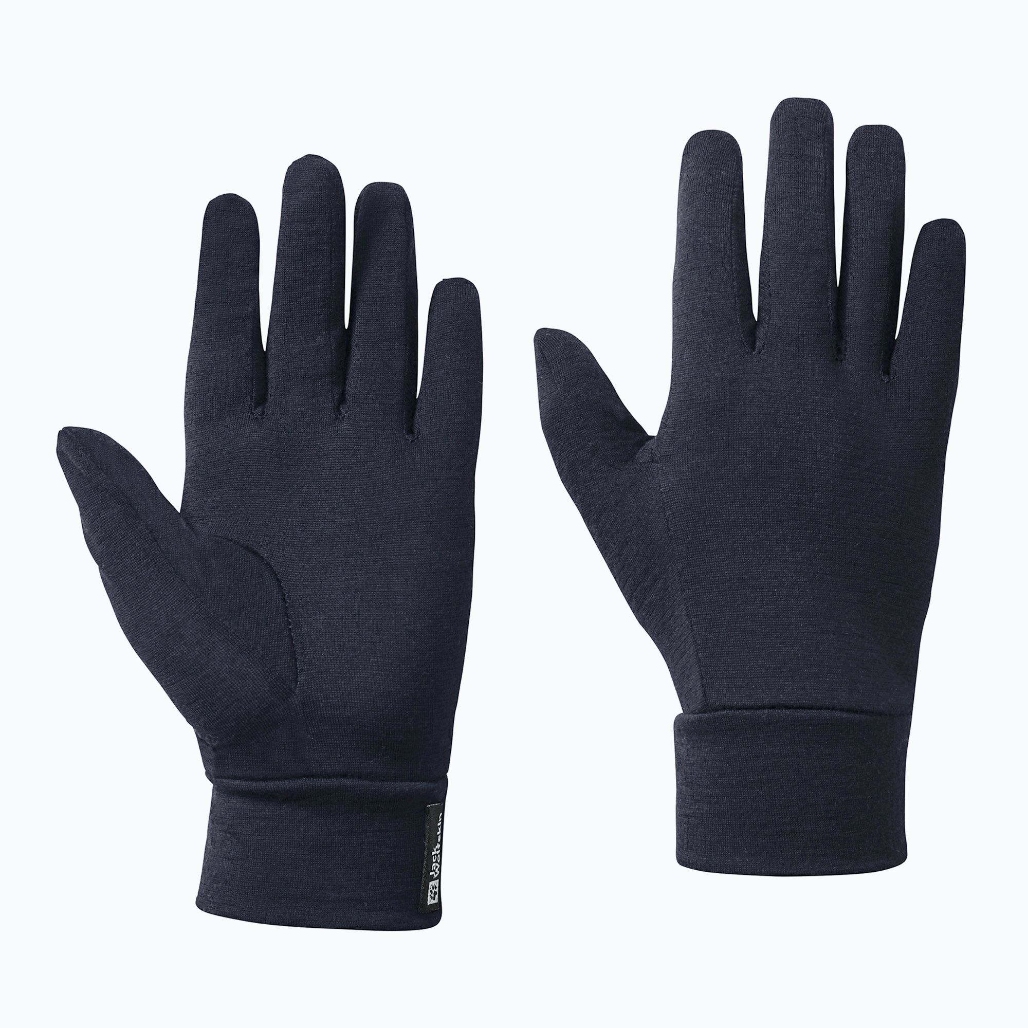 Rękawiczki trekkingowe Jack Wolfskin Merino Glove night blue 