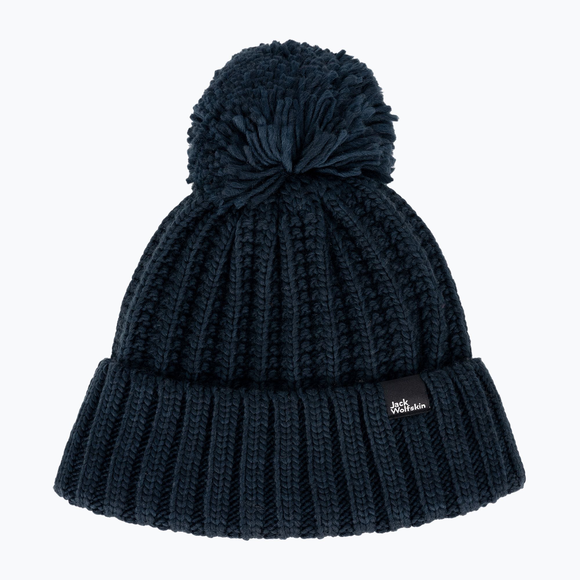 Czapka zimowa damska Jack Wolfskin Highloft Knit night blue 