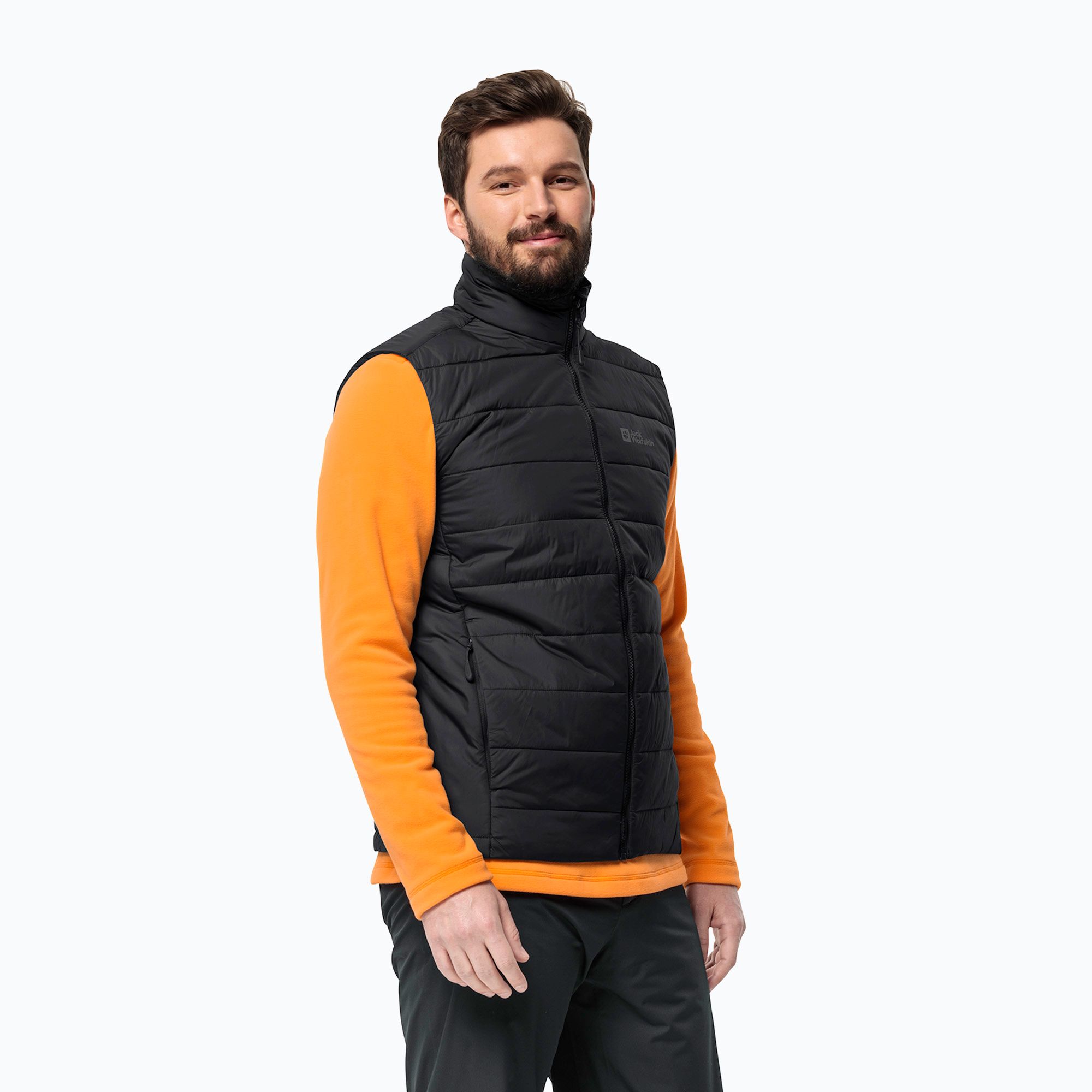 Bezrękawnik turystyczny męski Jack Wolfskin Lapawa Ins black 