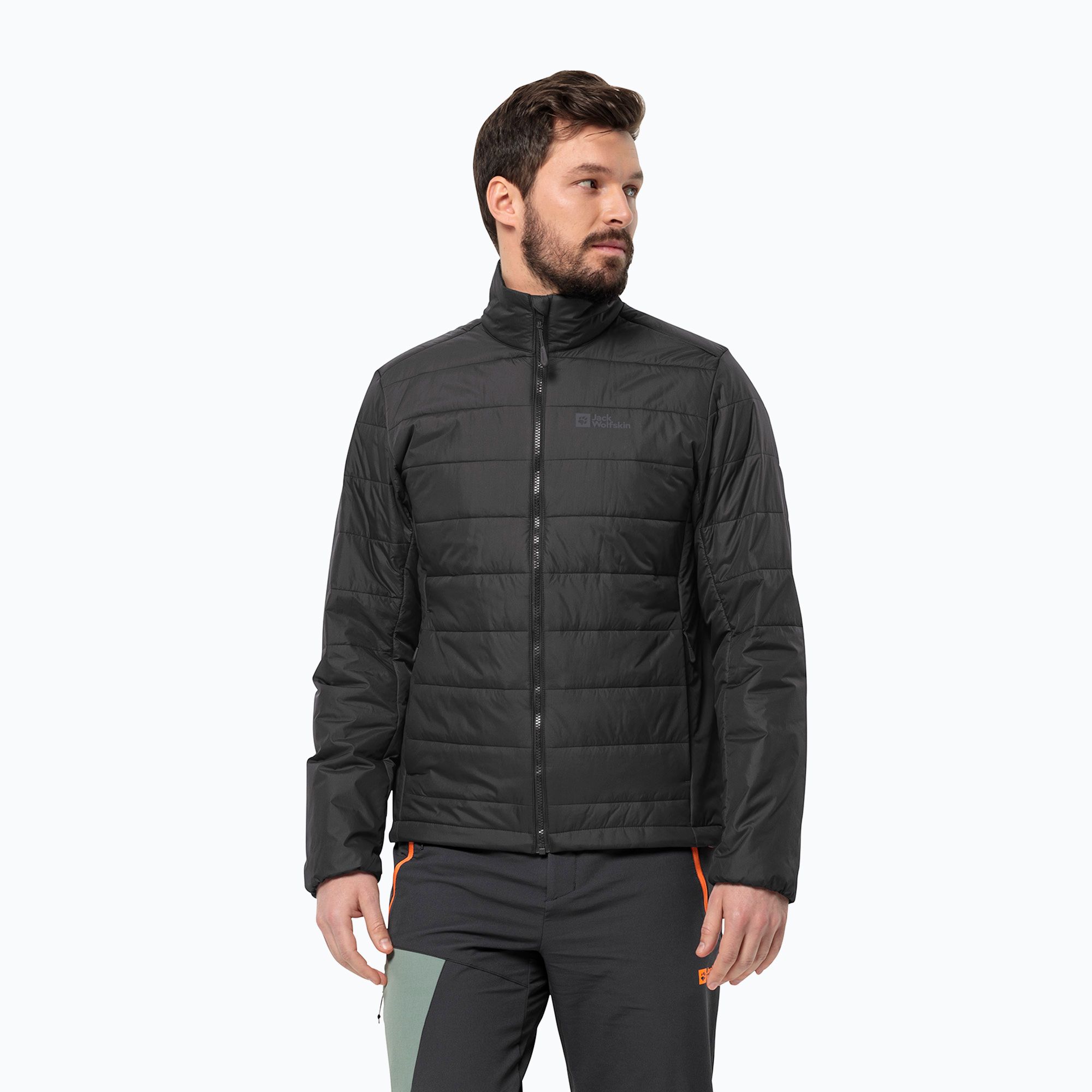 Kurtka męska Jack Wolfskin Lapawa Ins black 