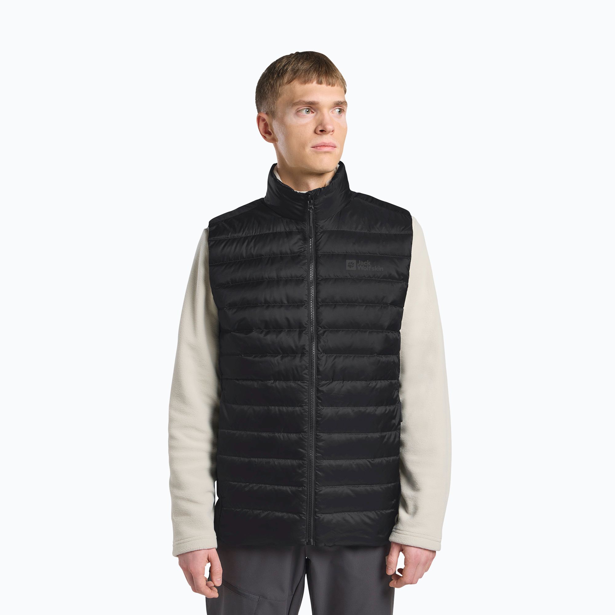 Bezrękawnik trekkingowy męski Jack Wolfskin Pilvi Down black 