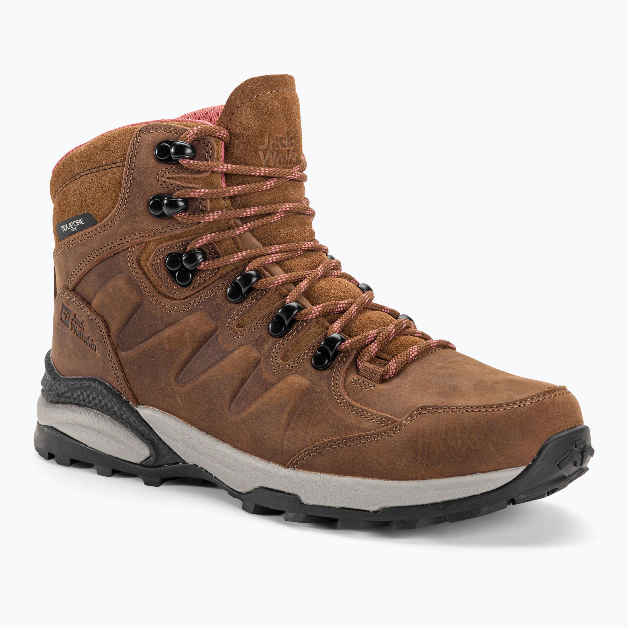 Buty trekkingowe damskie Jack Wolfskin Refugio Prime Texapore Mid fawn 